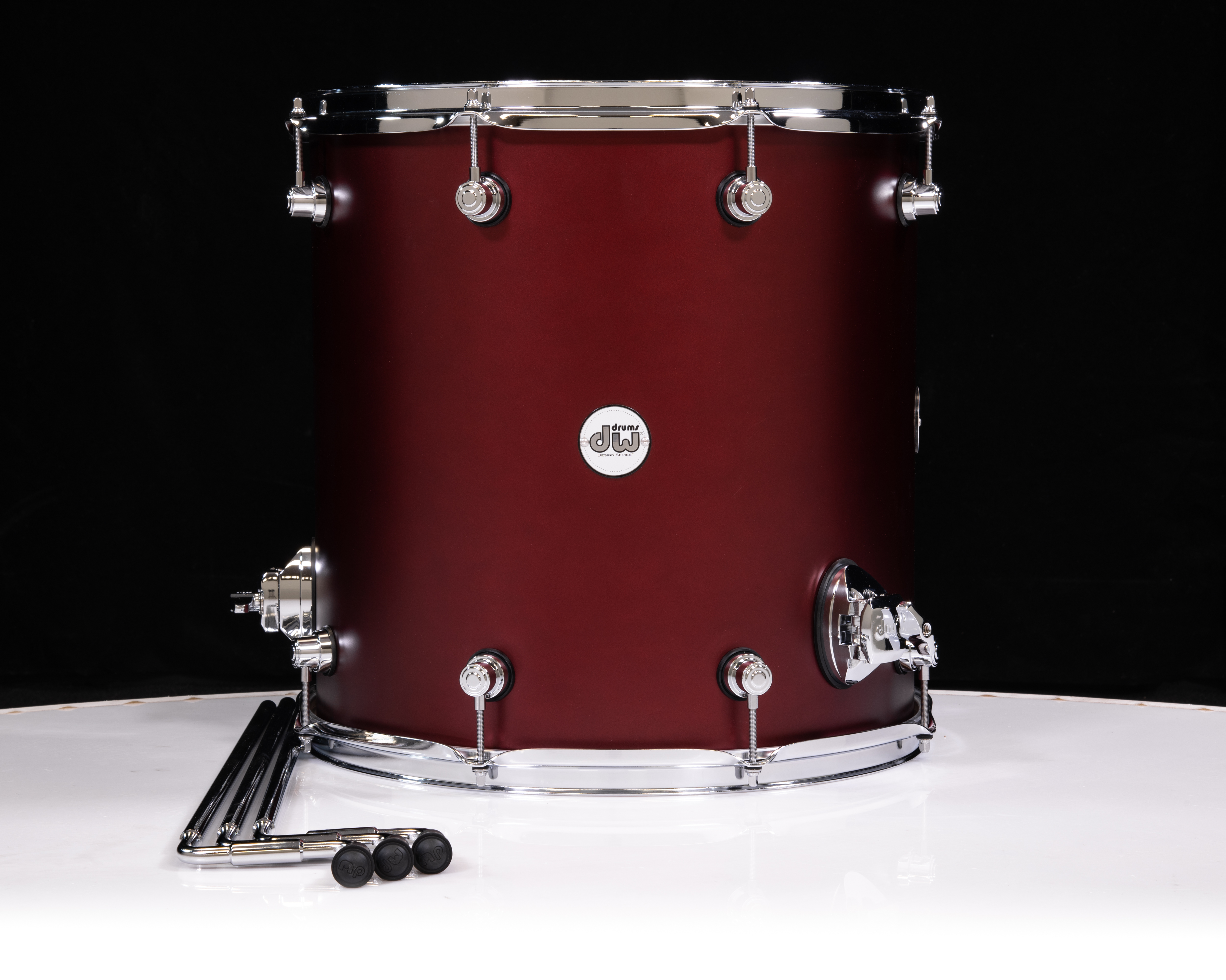 DW Design 16x16 Floor Tom - Crimson Red (DDLM1616LTCM)