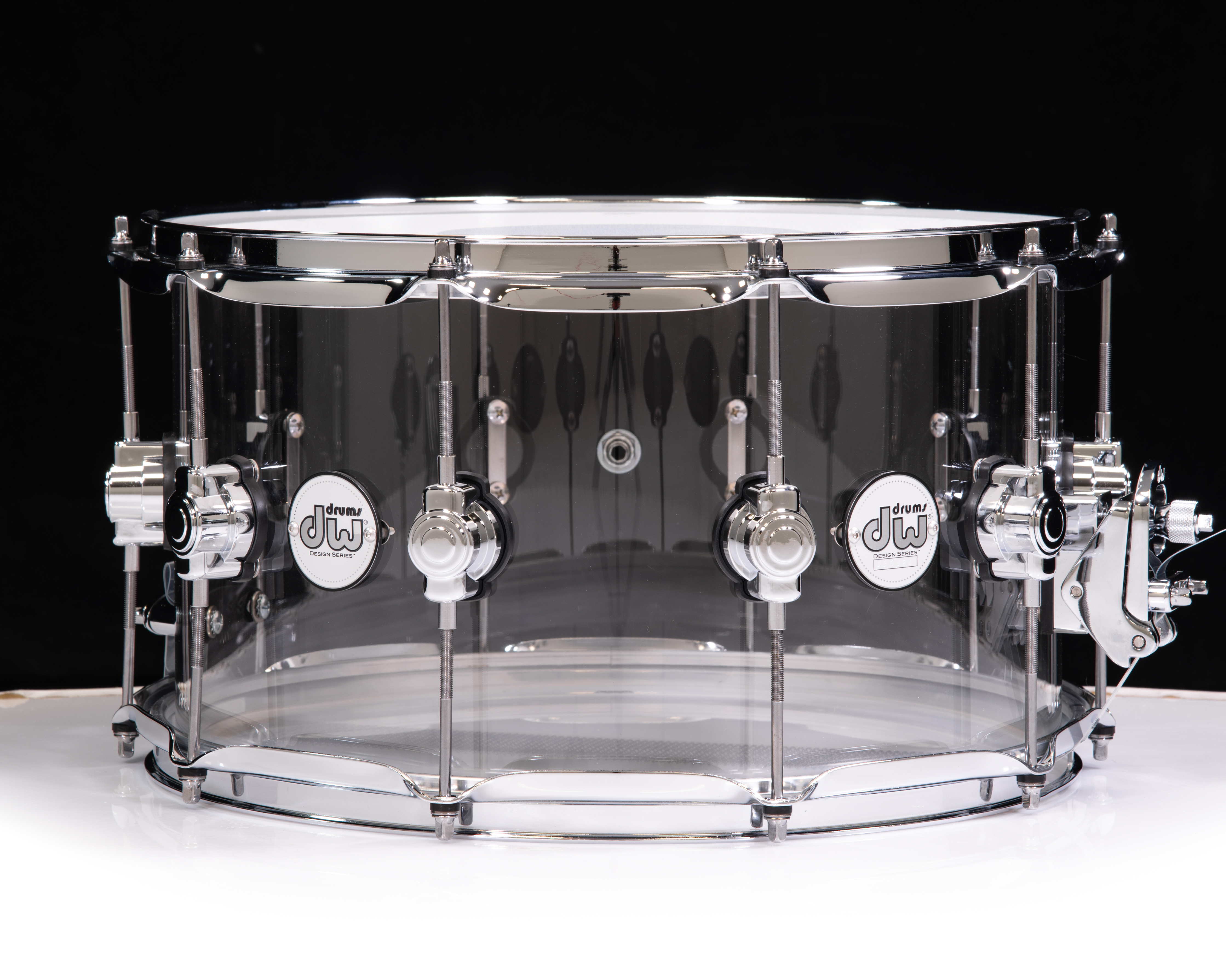 DW Design klar akryl 8x14 snartrummaDW Design klar akryl 8x14 snartrumma  