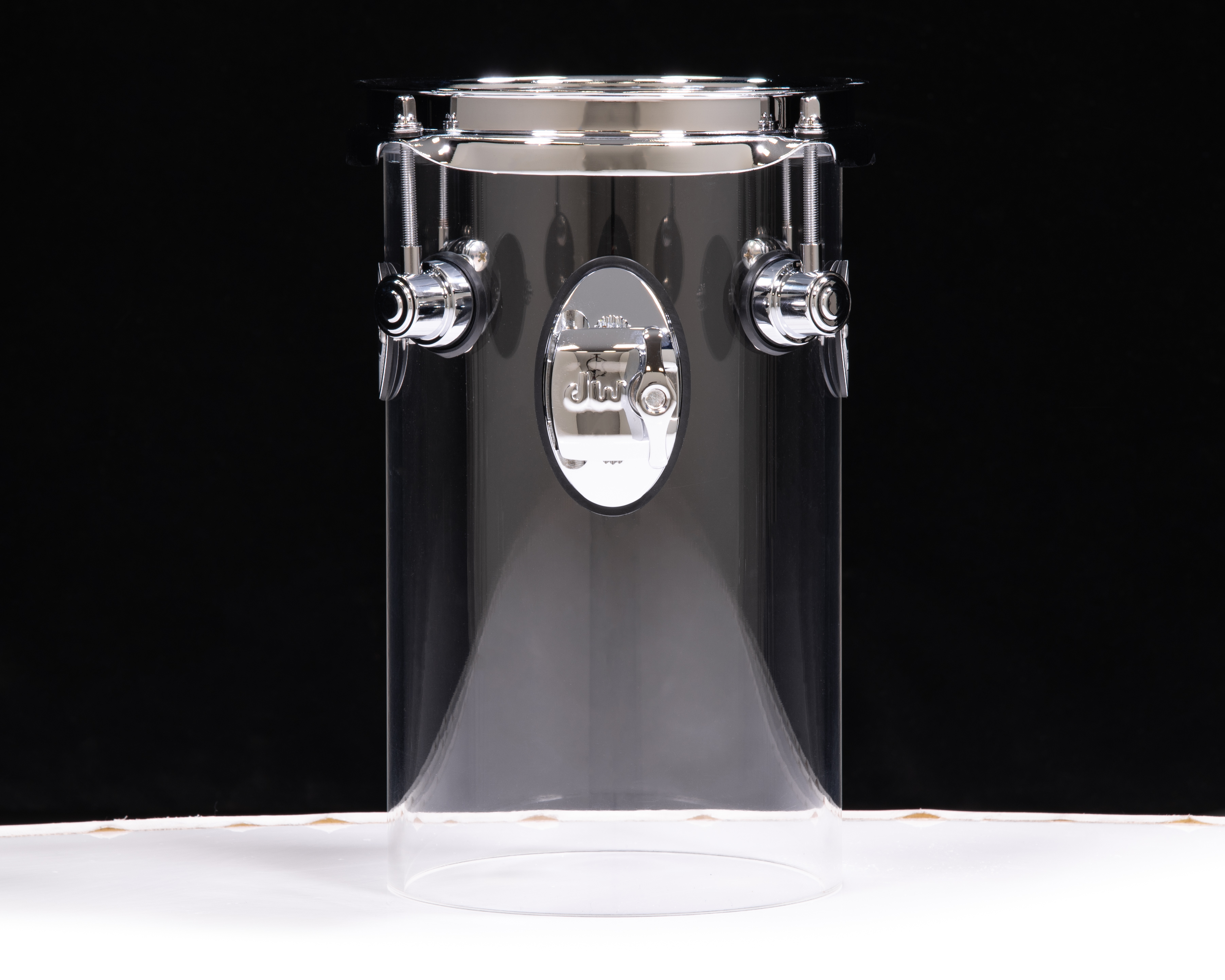 DW Design Rata Tom 6x10 w/TB12 - Clear Acrylic