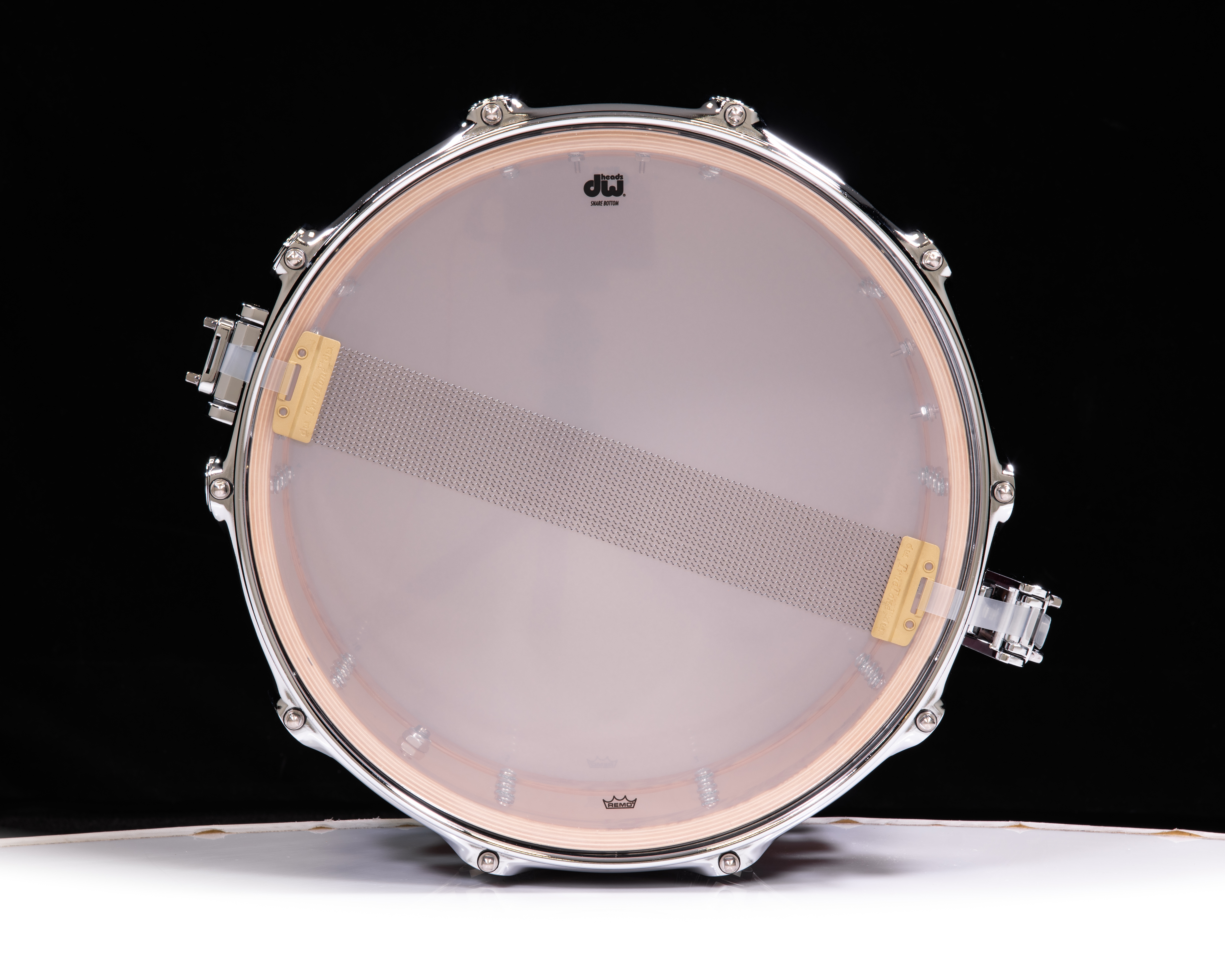 DW Collector's Series 7x14 Snare Drum Purple Fade Olive Ash Burl