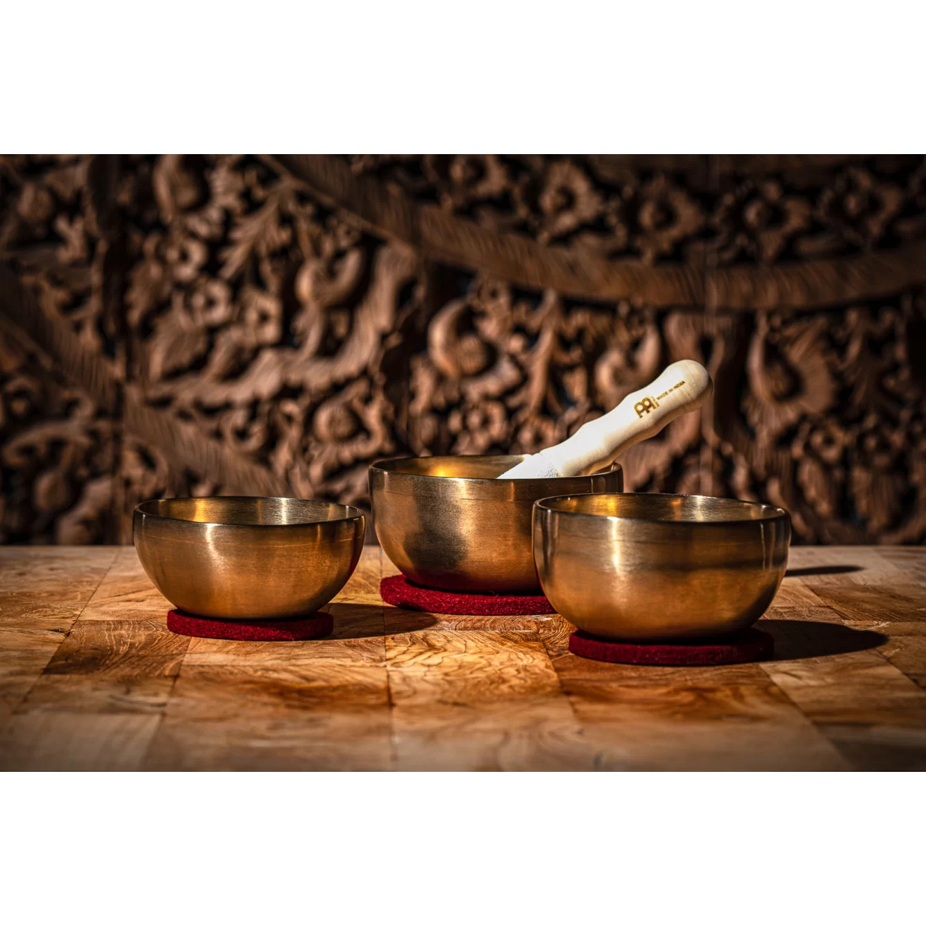 Meinl 3 pc. 400/500/600G Universal Series Singing Bowl Set w