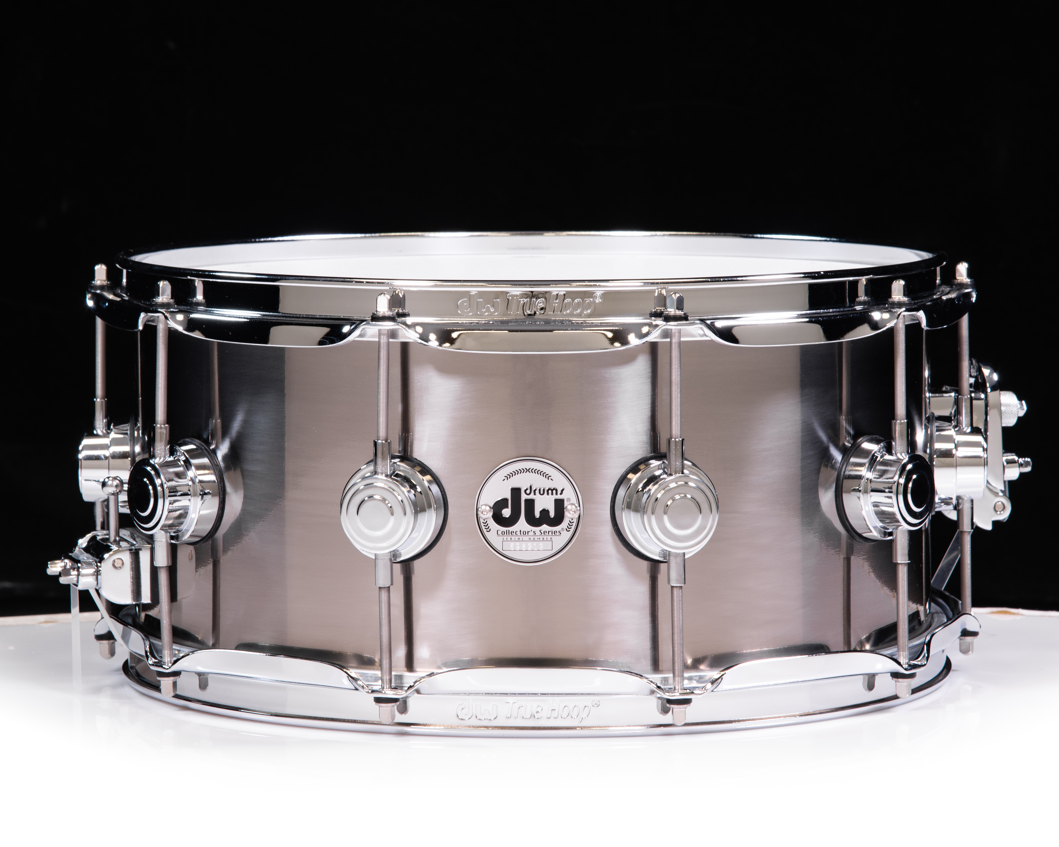 DW Black Ti 14x6.5 Titanium Snare Drum w/Chrome HW