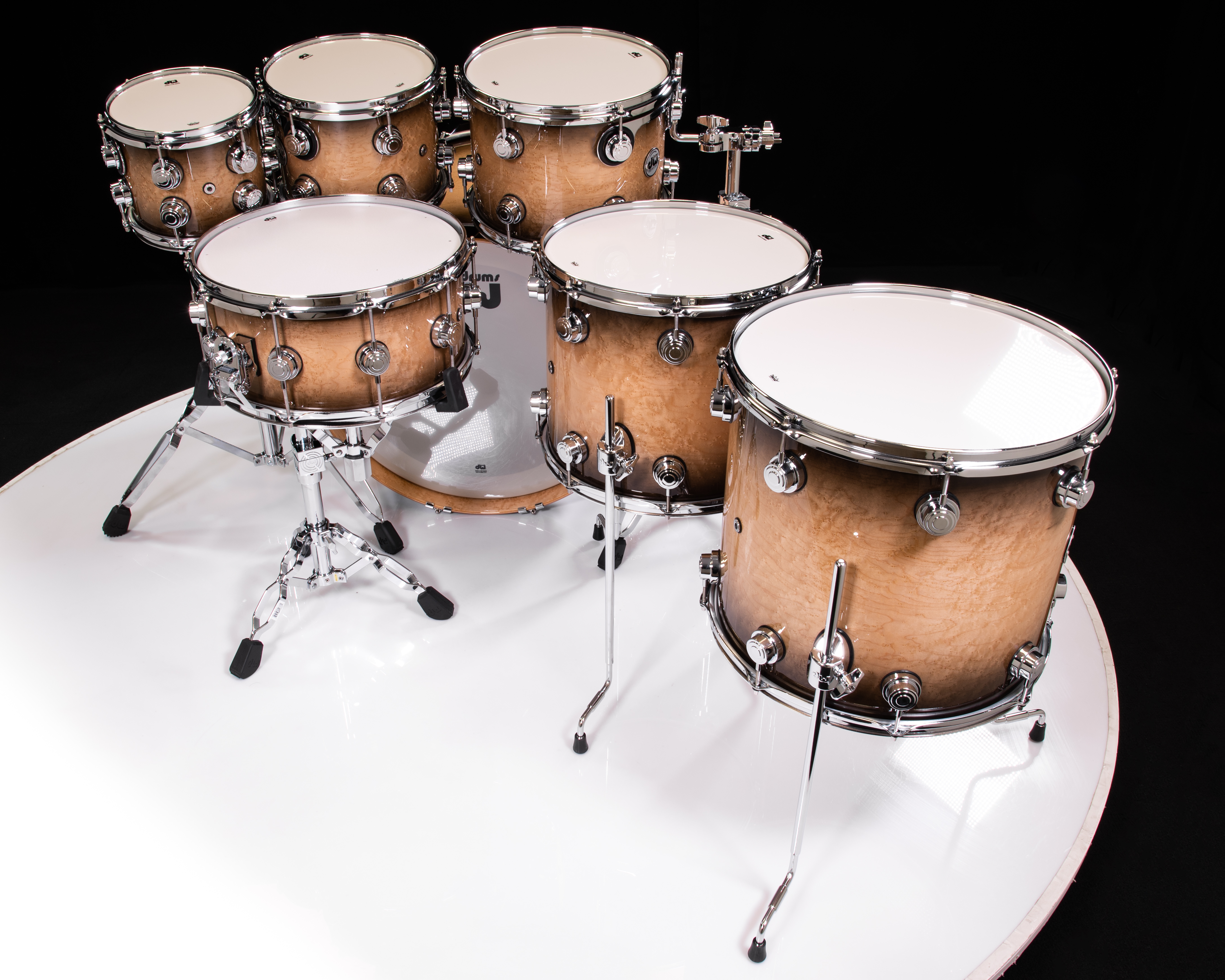 DW Collector's 7pc Cherry Purple Core - Candy Black Burst Over