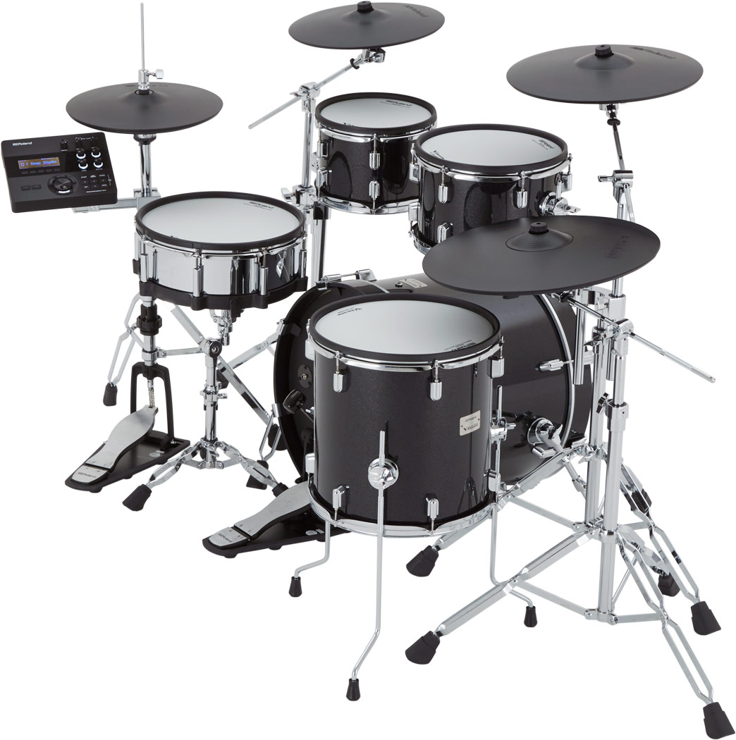 Roland V-Drums Acoustic Design VAD507 Drum Kit - CymbalFusion.com