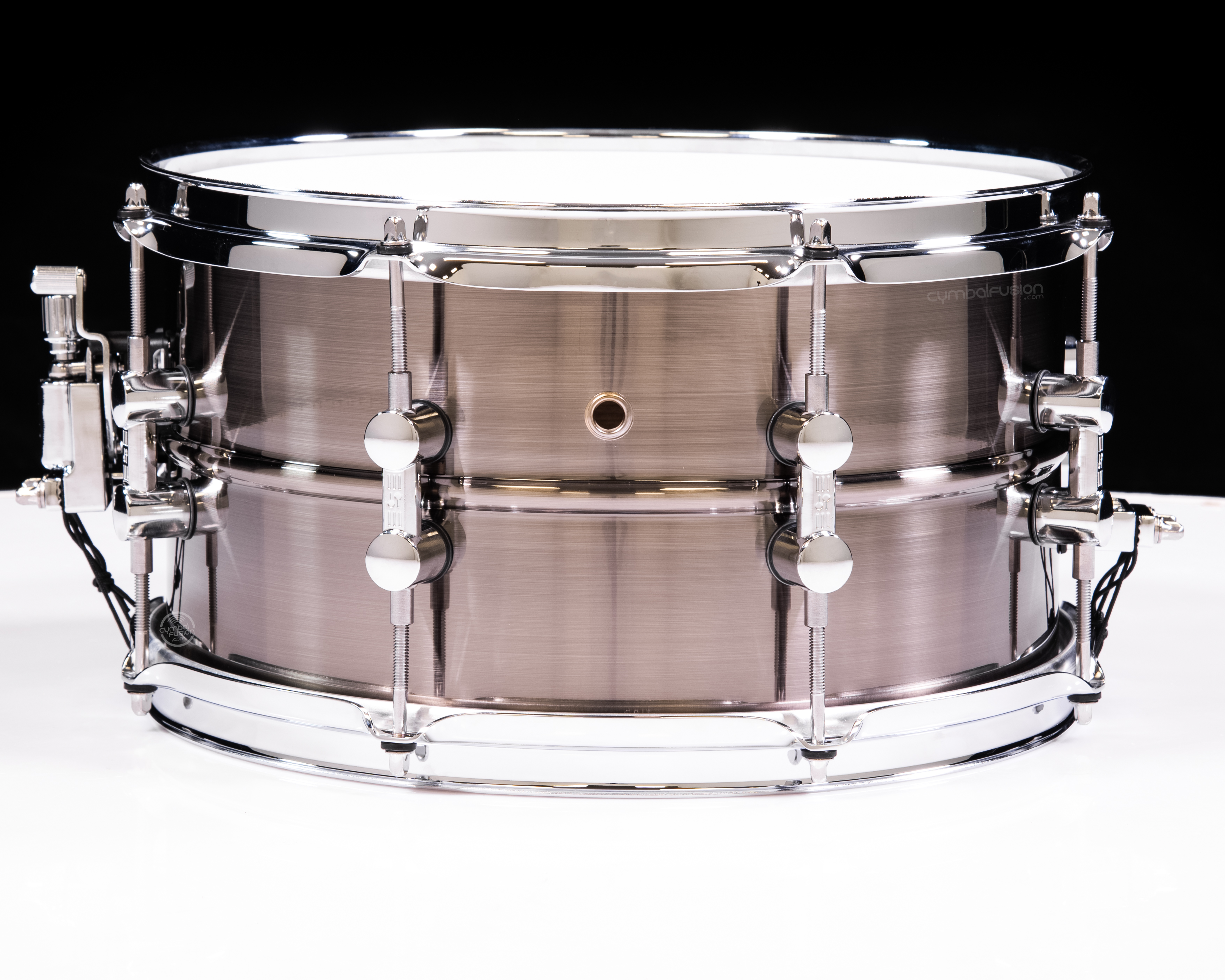 Sonor Kompressor Brass Snare Drum 13 x 7 - CymbalFusion.com