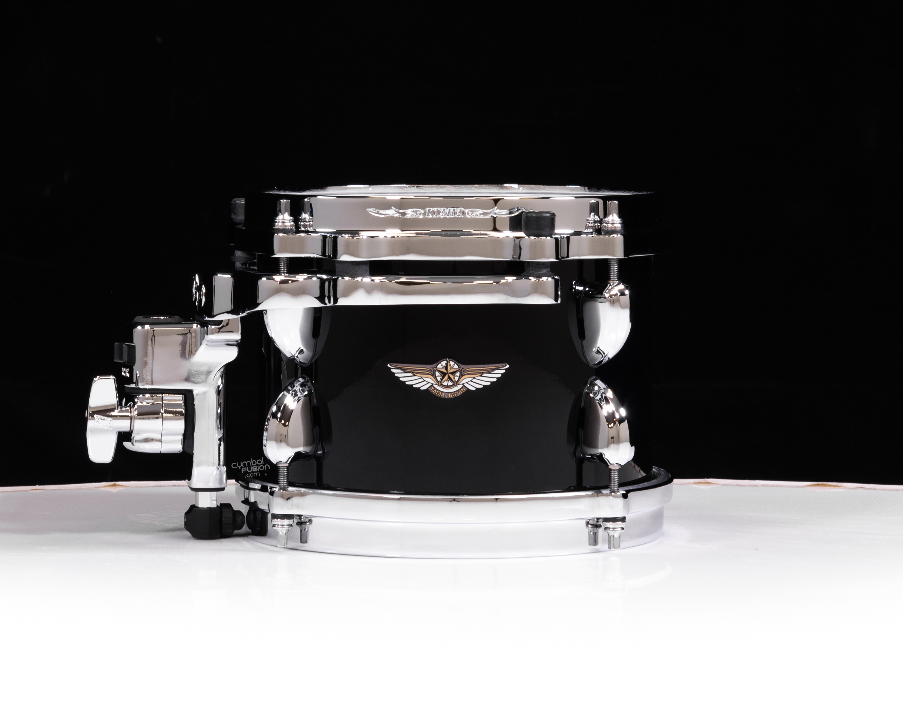 ｔａｍａ☆彡❤️ Tama Star Walnut 8x6 Tom - Piano Black - CymbalFusion.com