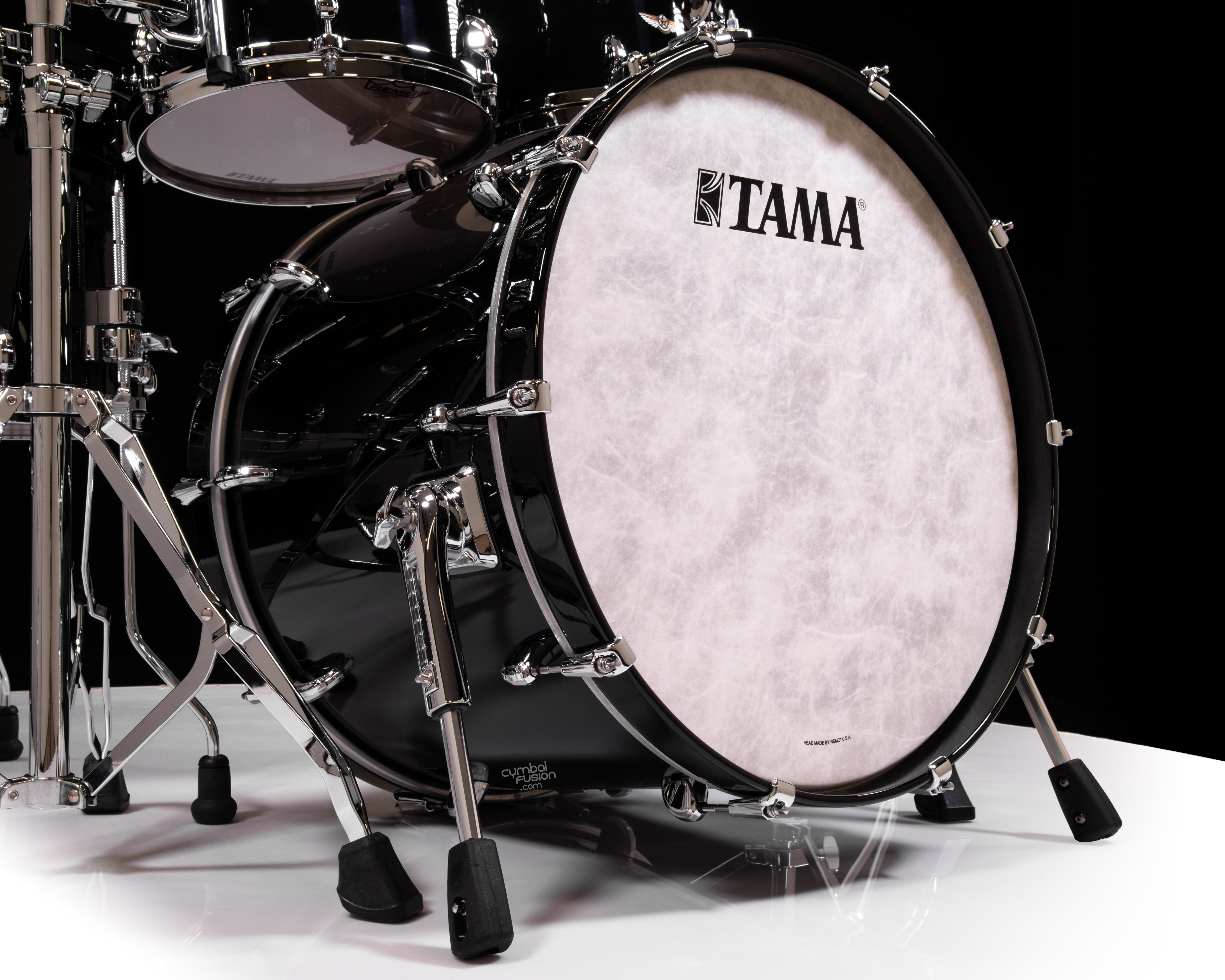 Tama Star Walnut 5pc Piano Black Shell Pack 10/12/14/16/22