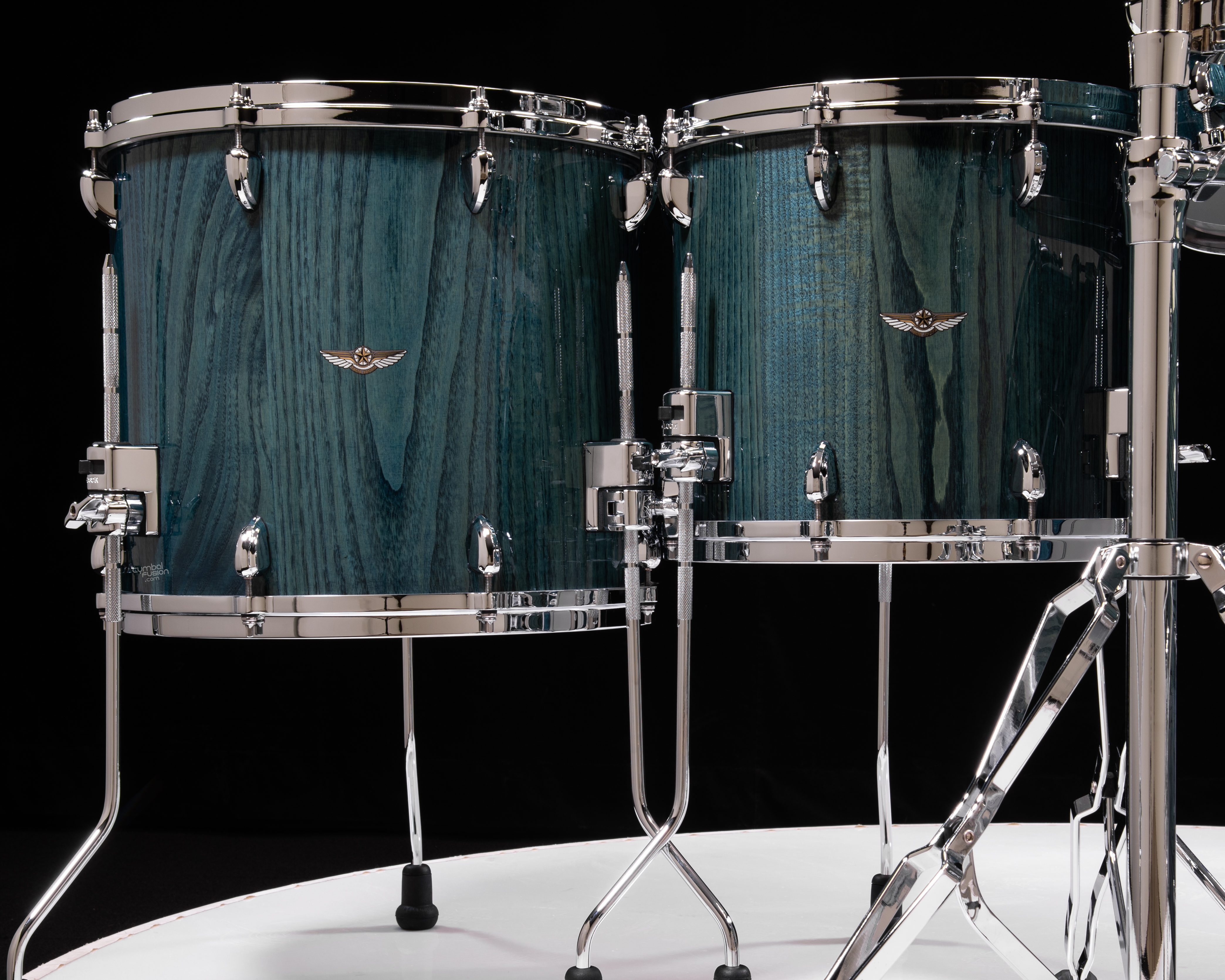 Tama Star Walnut 5pc Light Indigo Chestnut Shell Pack 10/12/14/16/22