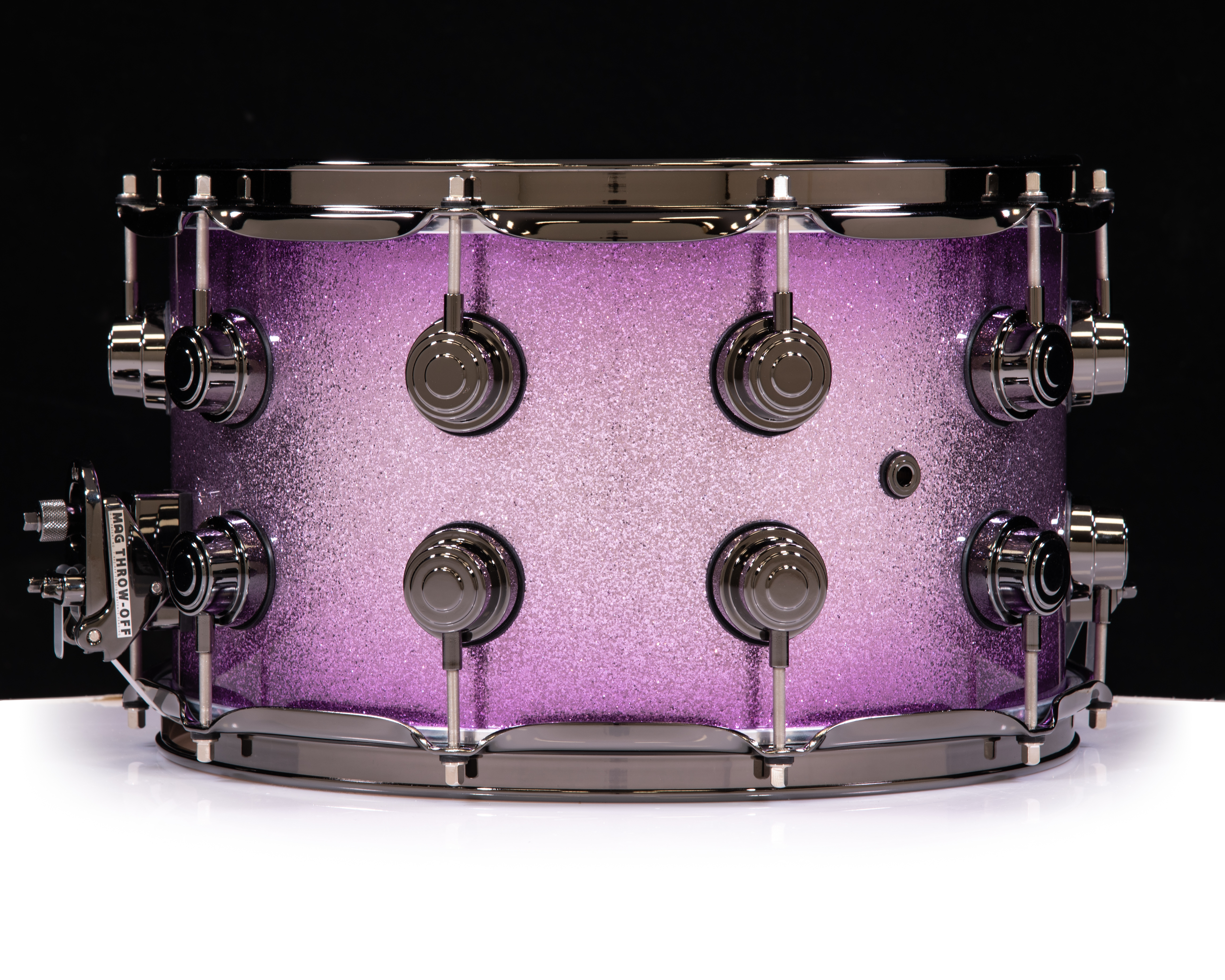 DW Collector's 8x14 SSC Maple Snare - Lavender Glitz Burst