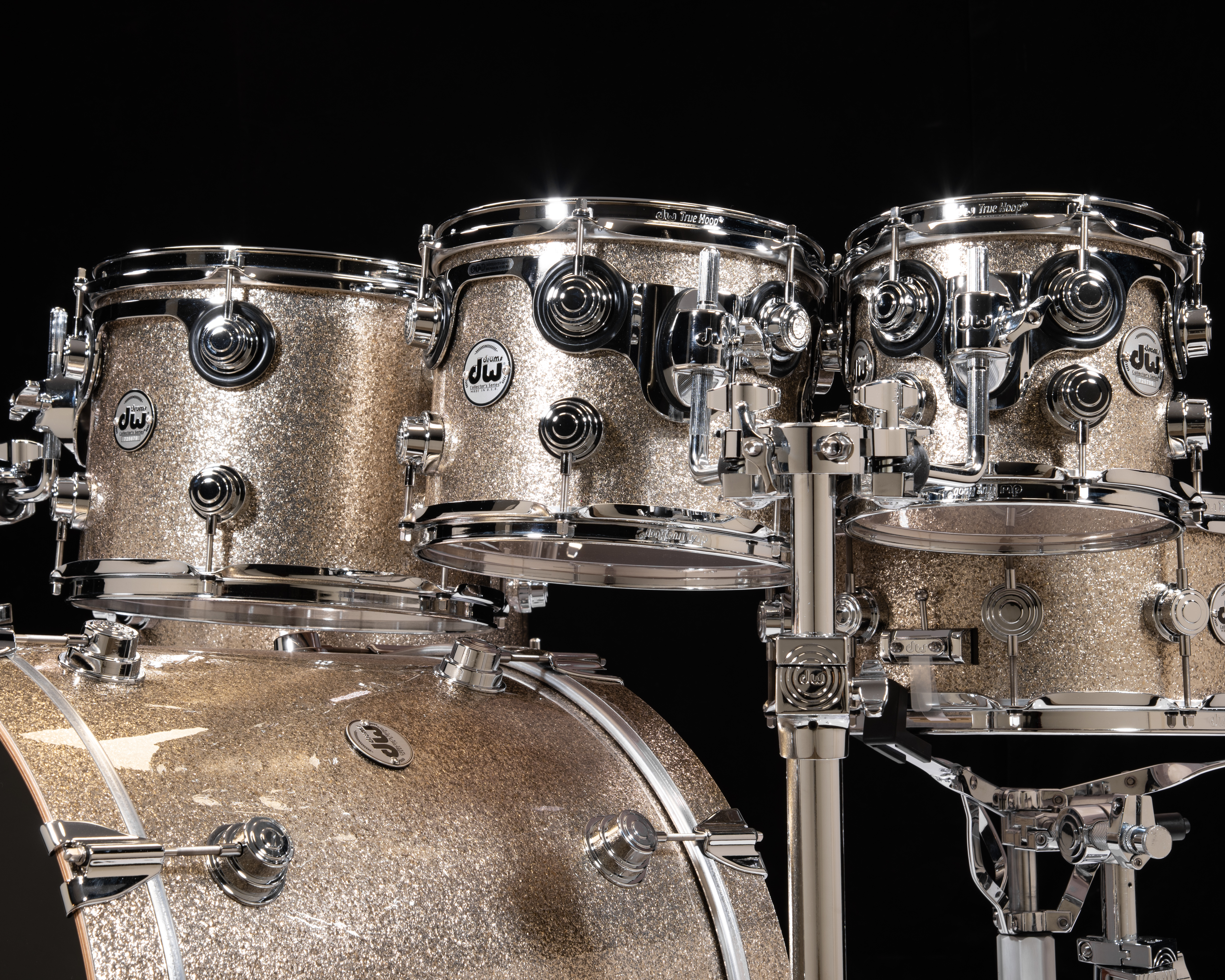 DW Collector's Series 7pc Maple/Mahogany Shell Pack - Nickel