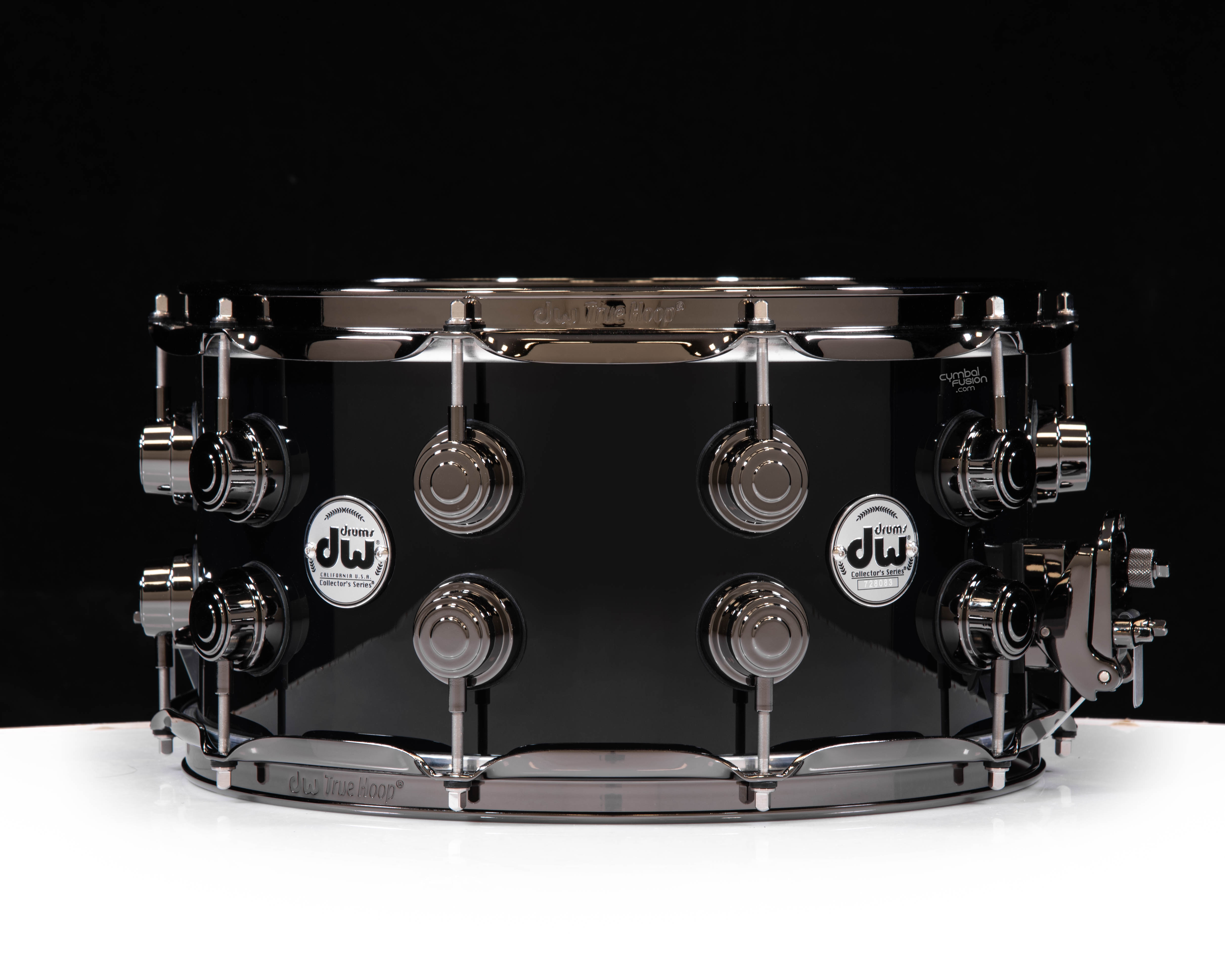 mmm✨ DW Collector's 7x14 SSC Maple Snare - Gloss Black w/Black Nickel