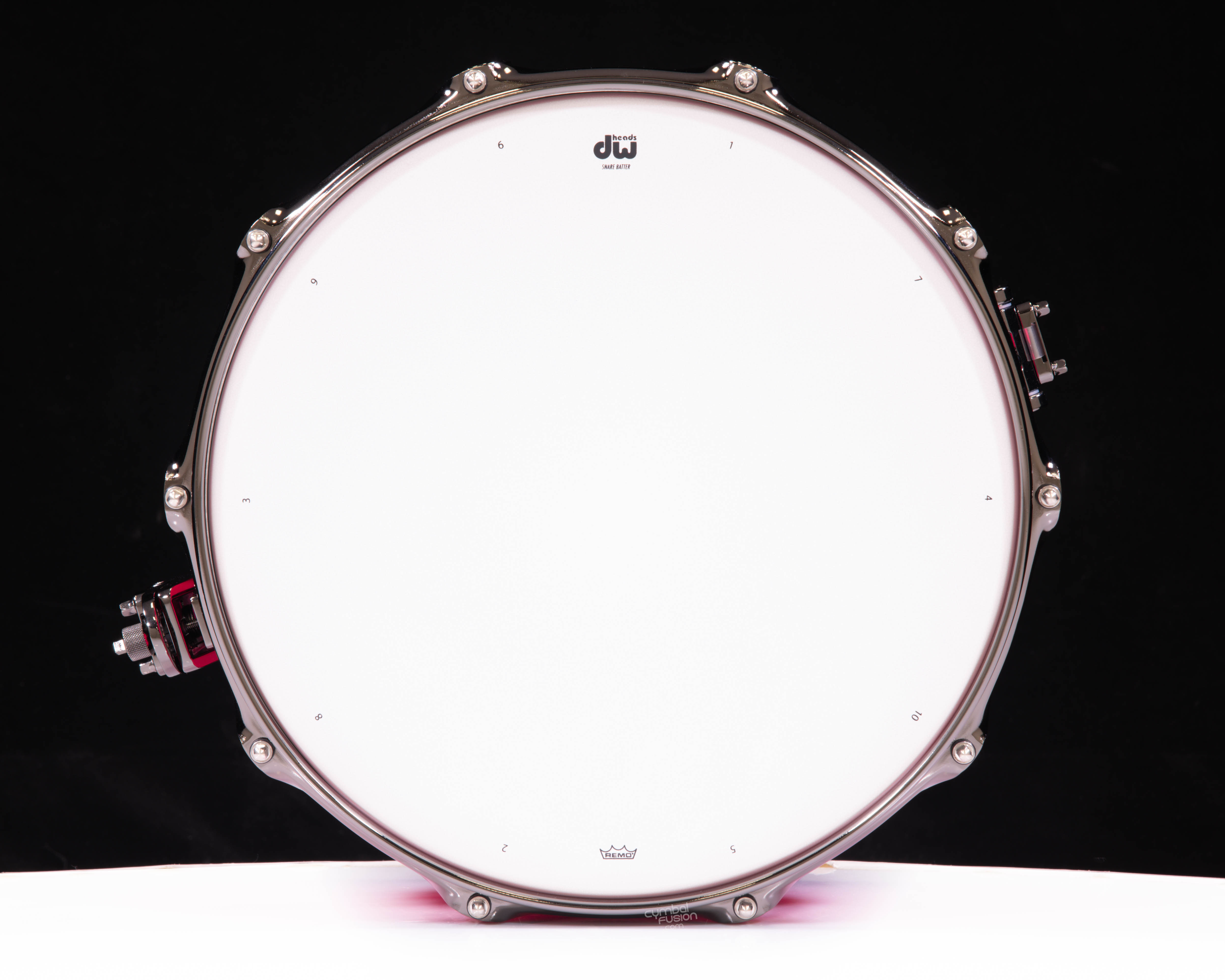 DW Collector's 6.5x14 SSC Maple Snare - Neon Hot Pink w/Black