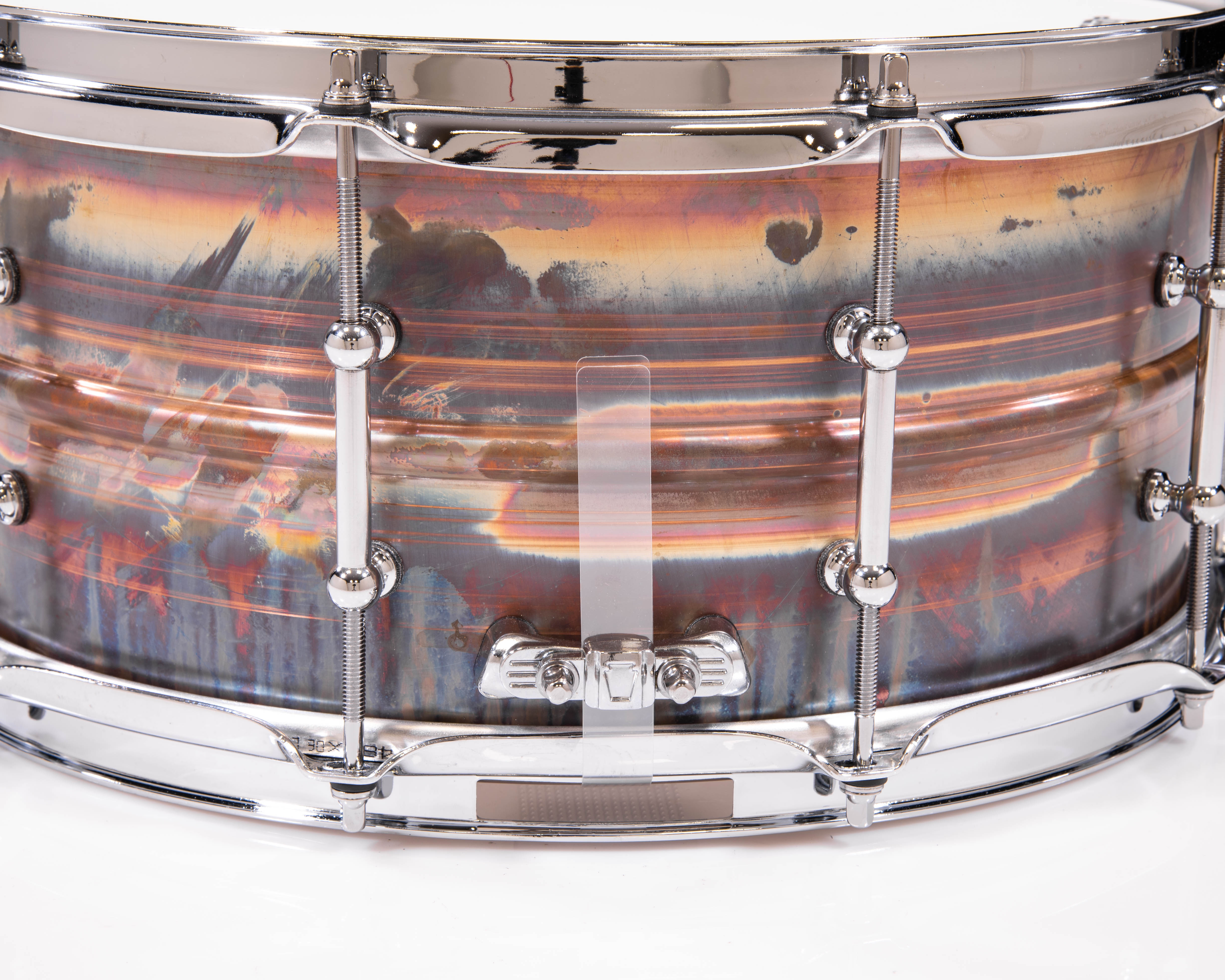 Ludwig LB552RT 6.5 x14 Raw Bronze Phonic Snare Drum w/ Tube Lugs