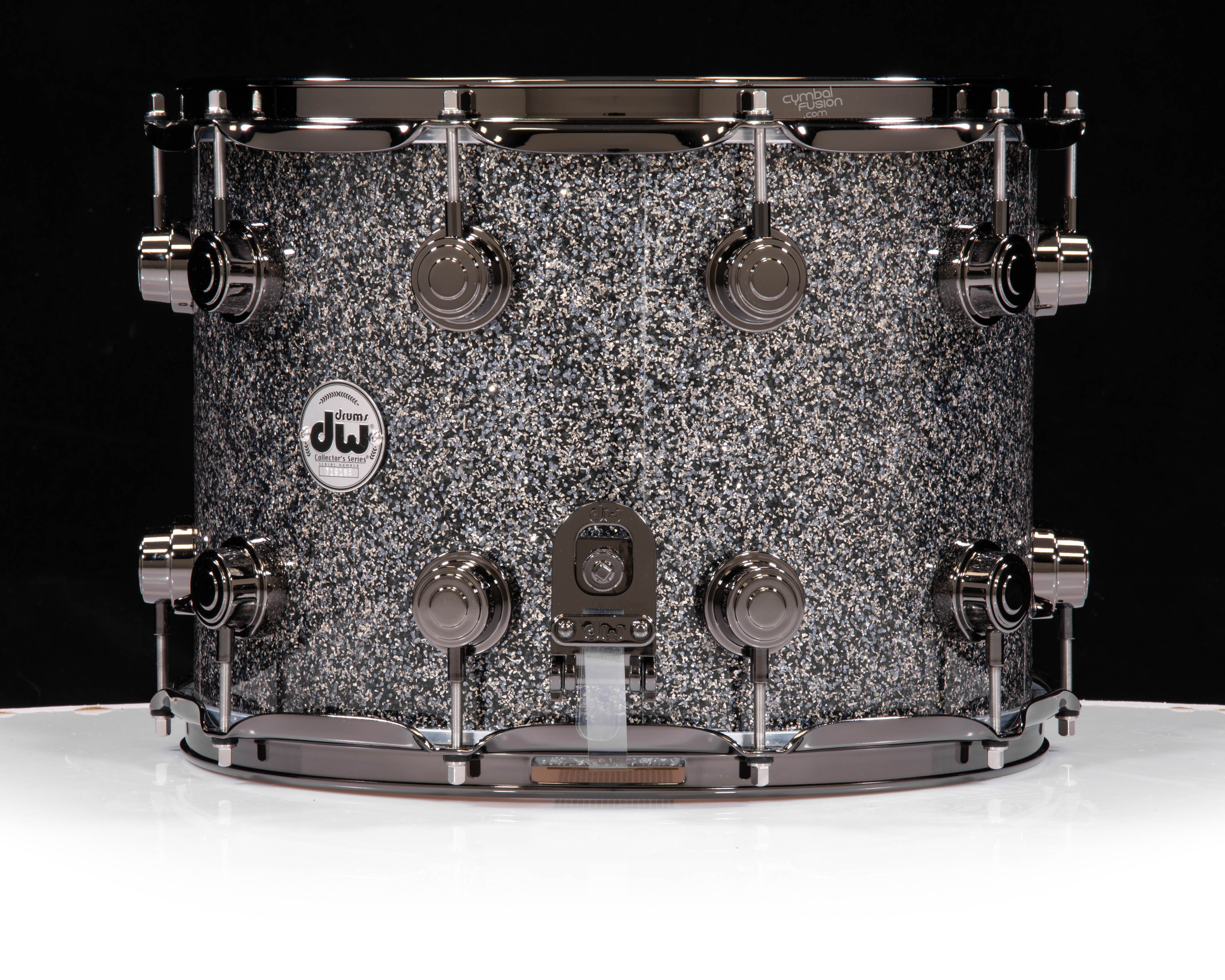 DW Collector's 10x14 Maple SSC Snare - Black Galaxy - CymbalFusion.com