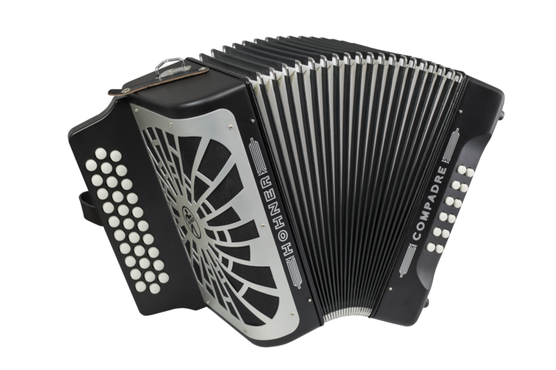 HOHNER BravoIII72 Black　アコーディオン ブラック Hohner Bravo III 72 Accordion With Black Bellows - Ted Brown