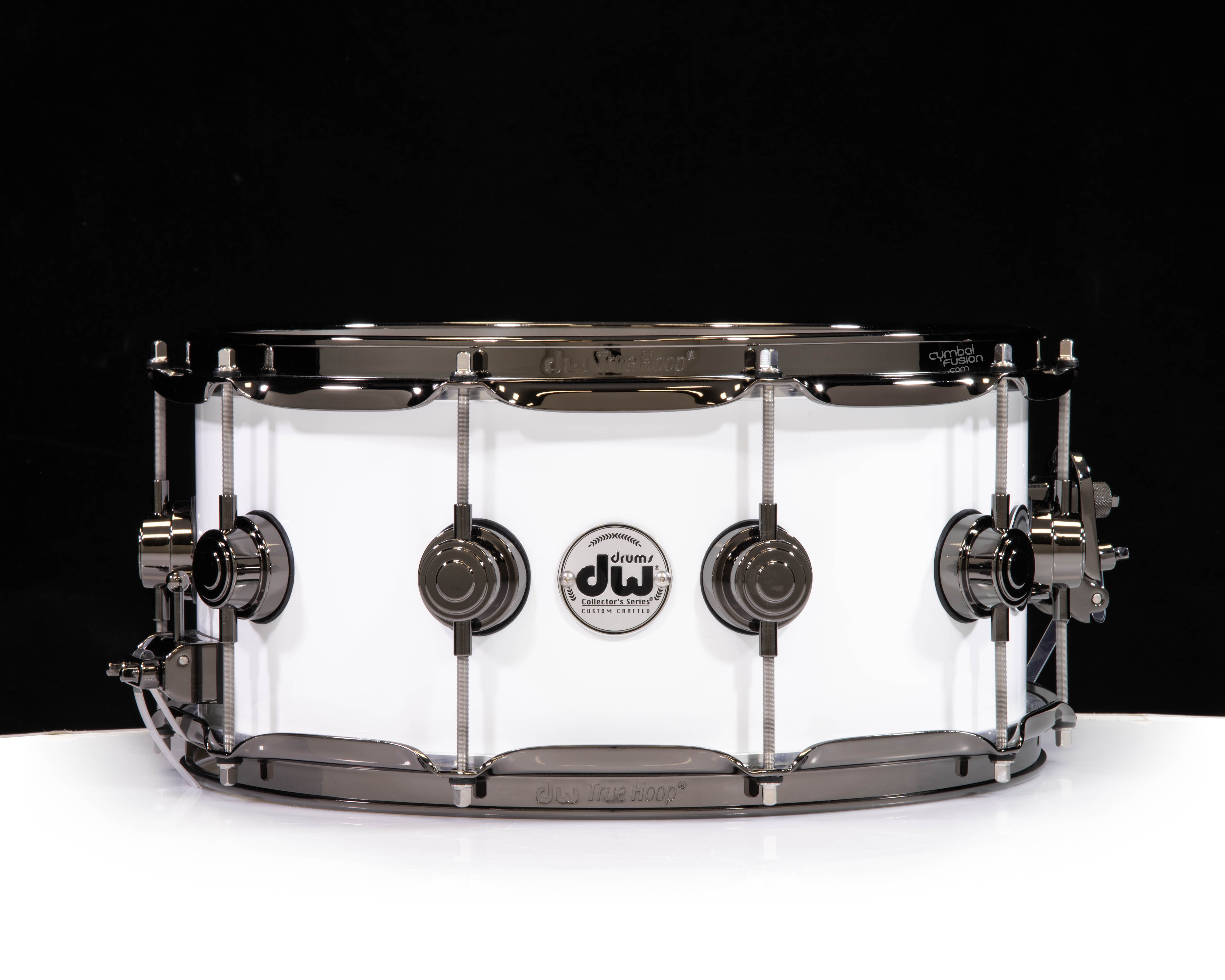 その他 sdas456 DW Collector's 6.5x14 Brass Snare Drum w/Black Nickel - Polar