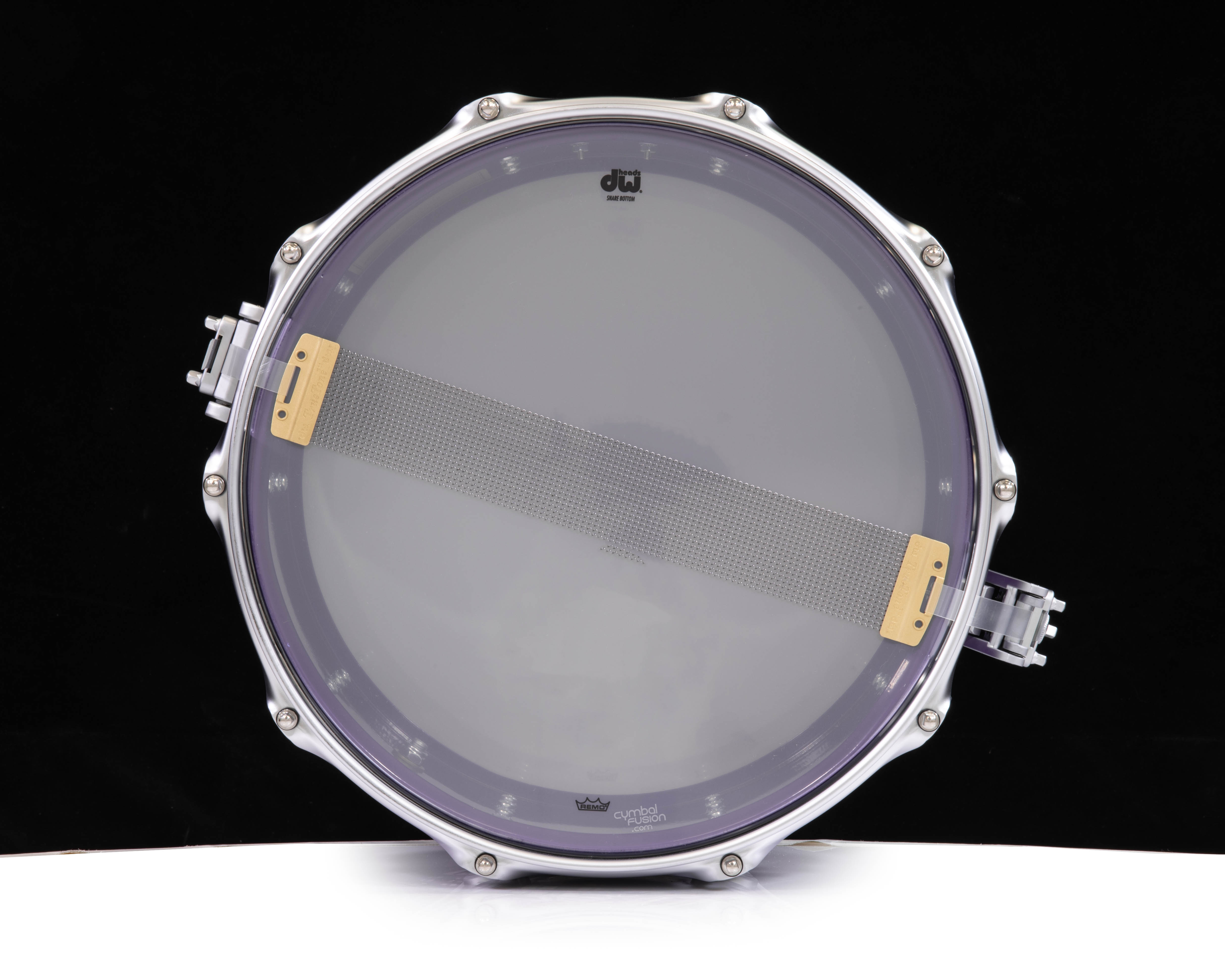 DW Collector's 6.5x14 Brass Snare Drum w/Satin Chrome - Yama