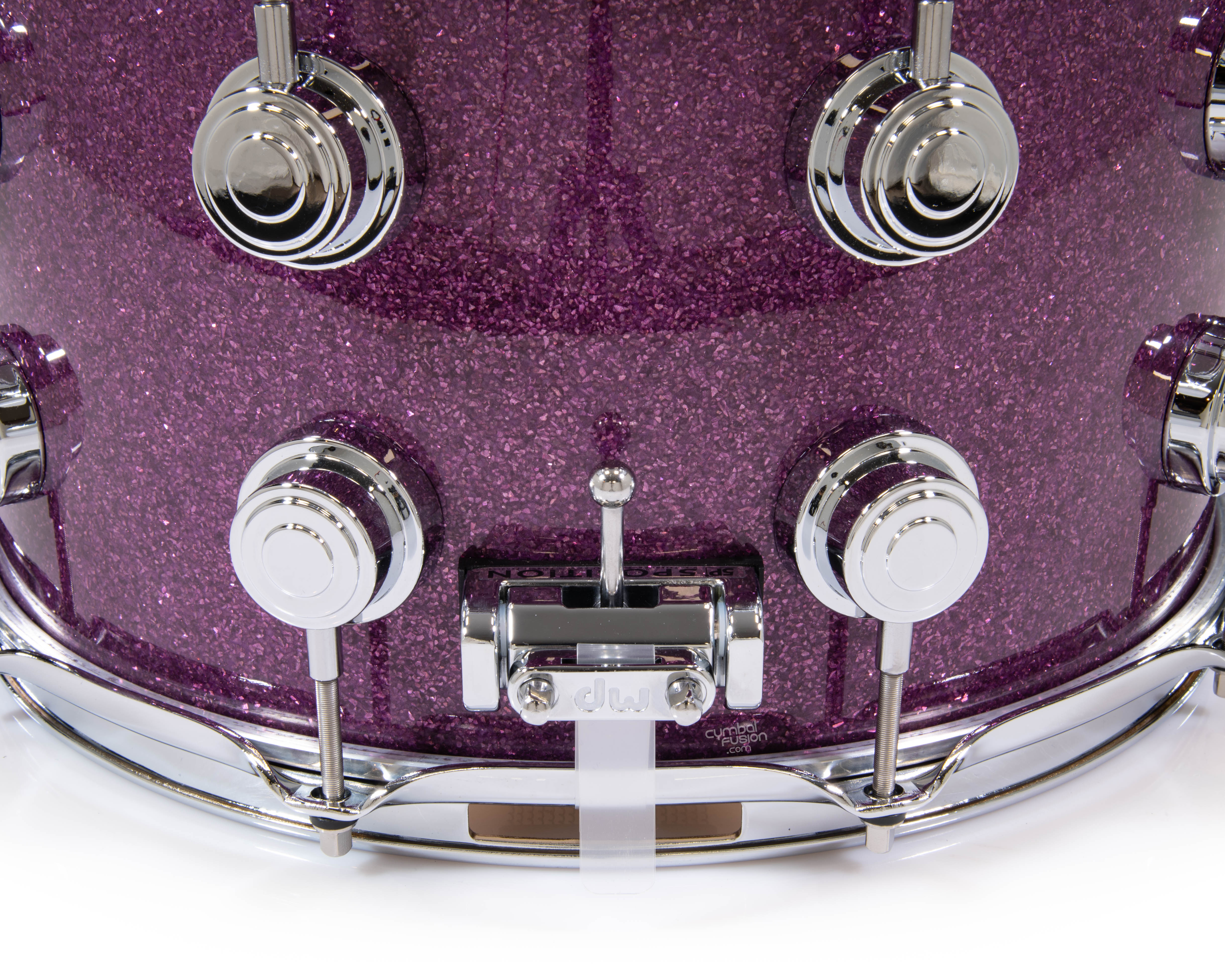 DW Collector's SSC Maple 8x14 Snare - Purple Sparkle 