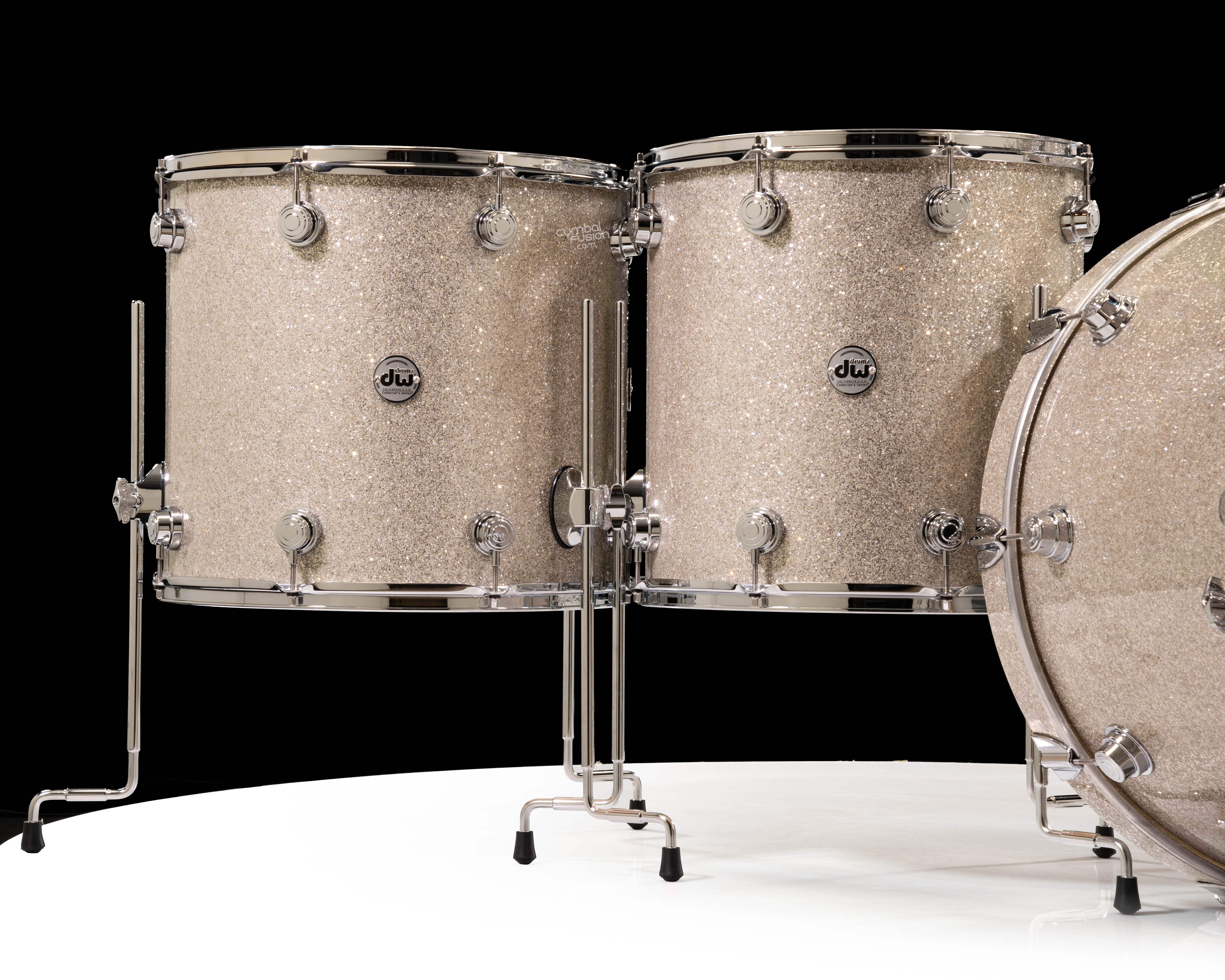 DW Collector's 4pc Maple Shell Pack - Broken Glass 13/16/18/24