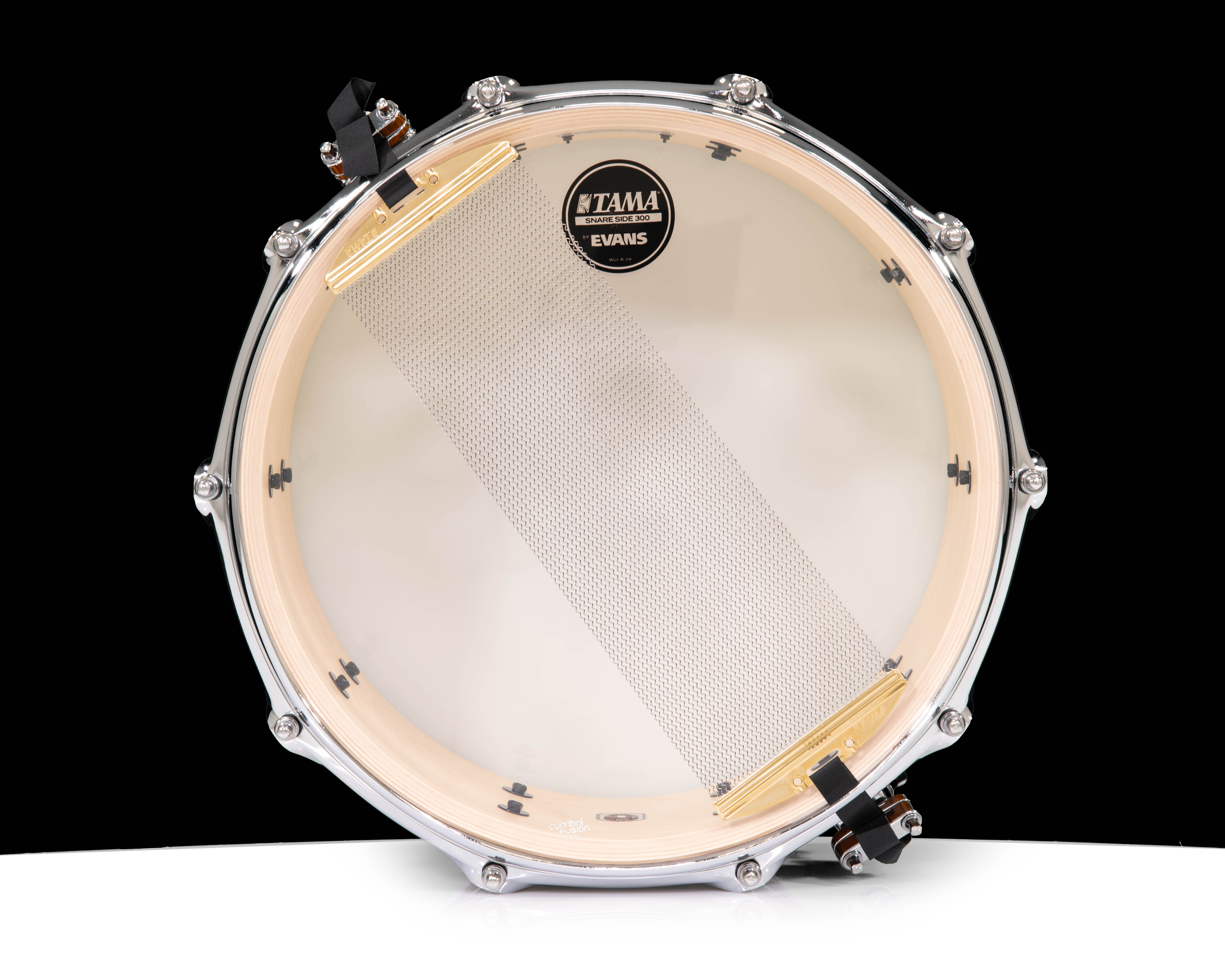 Tama SLP G-Maple 14x7 Snare Drum - Limited Gloss Natural Zebrawood