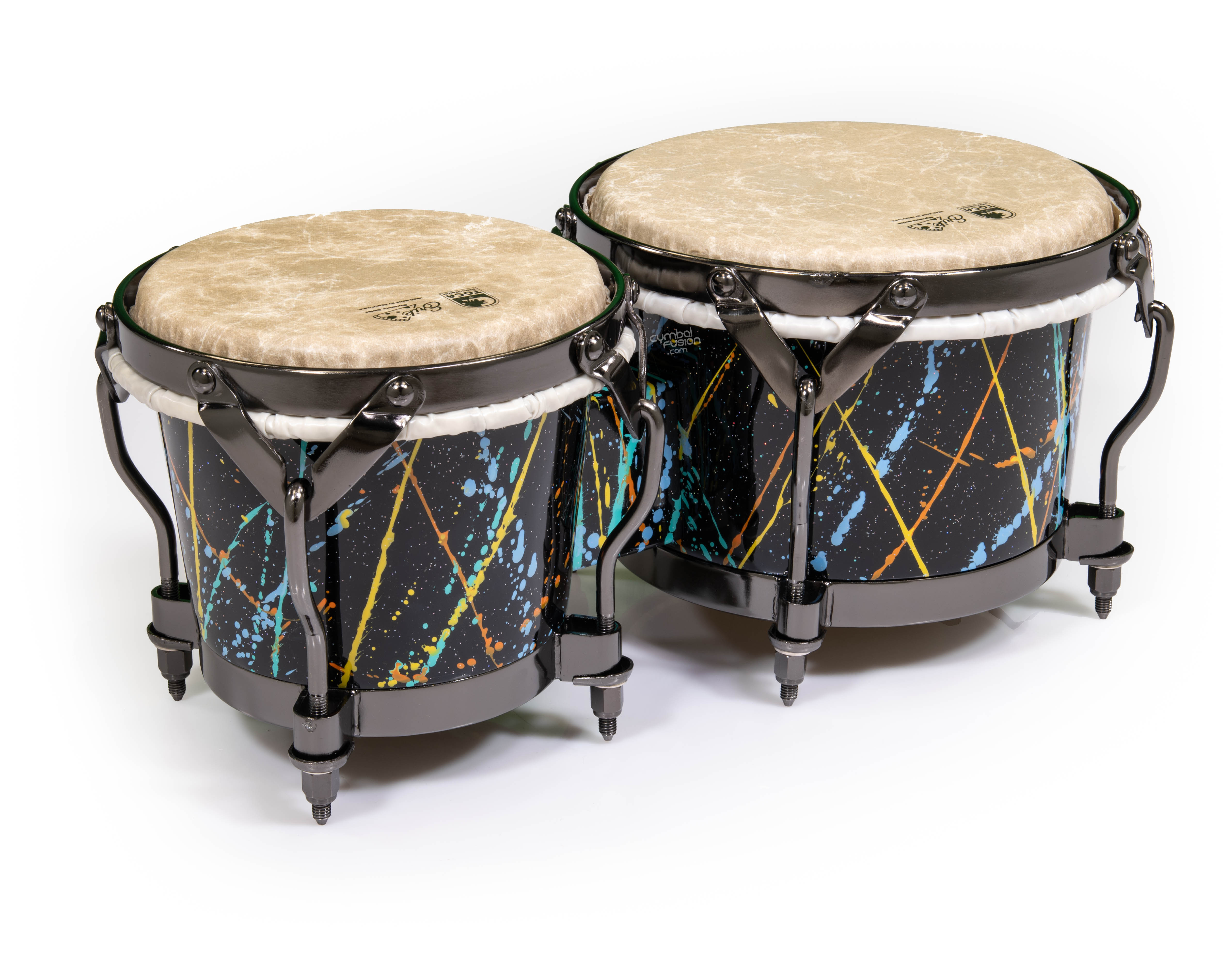 Toca Erik Piza Signature Series EP Splash Bongos - CymbalFusion.com