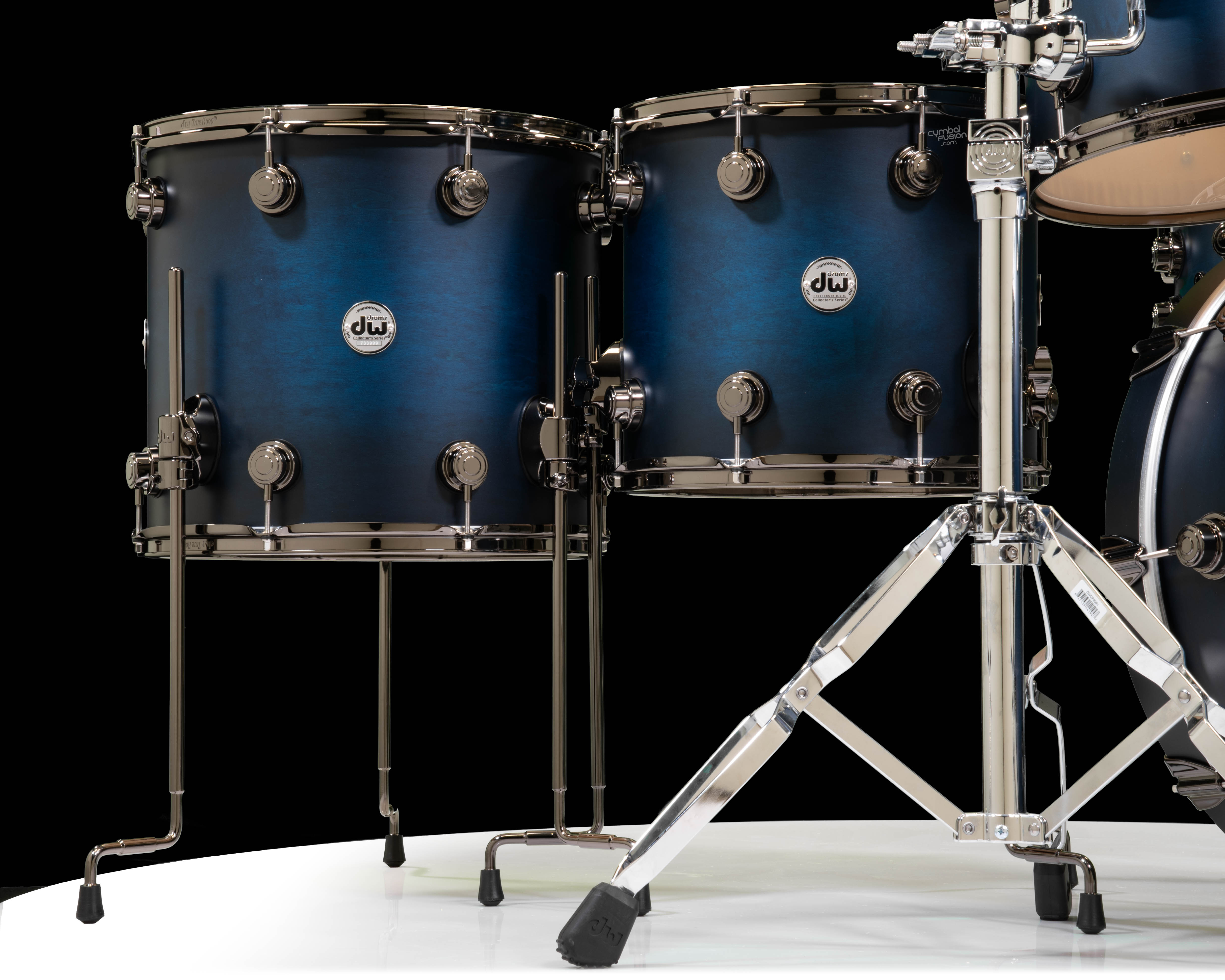 DW Collector's SSC Maple Regal to Royal Satin Oil w/ Black NIckel