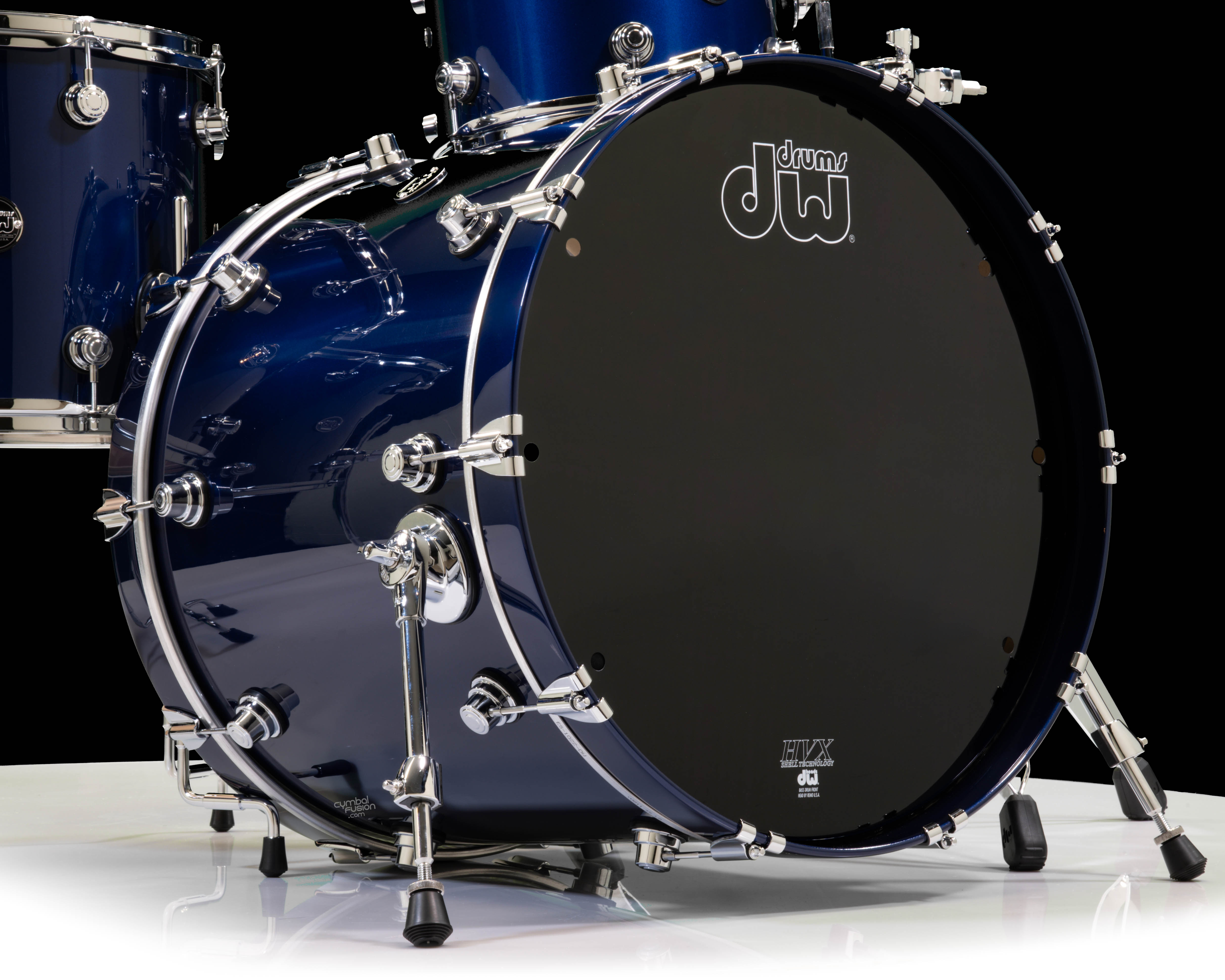 DW Performance Series 4pc Roadster Blue Metallic Lacquer