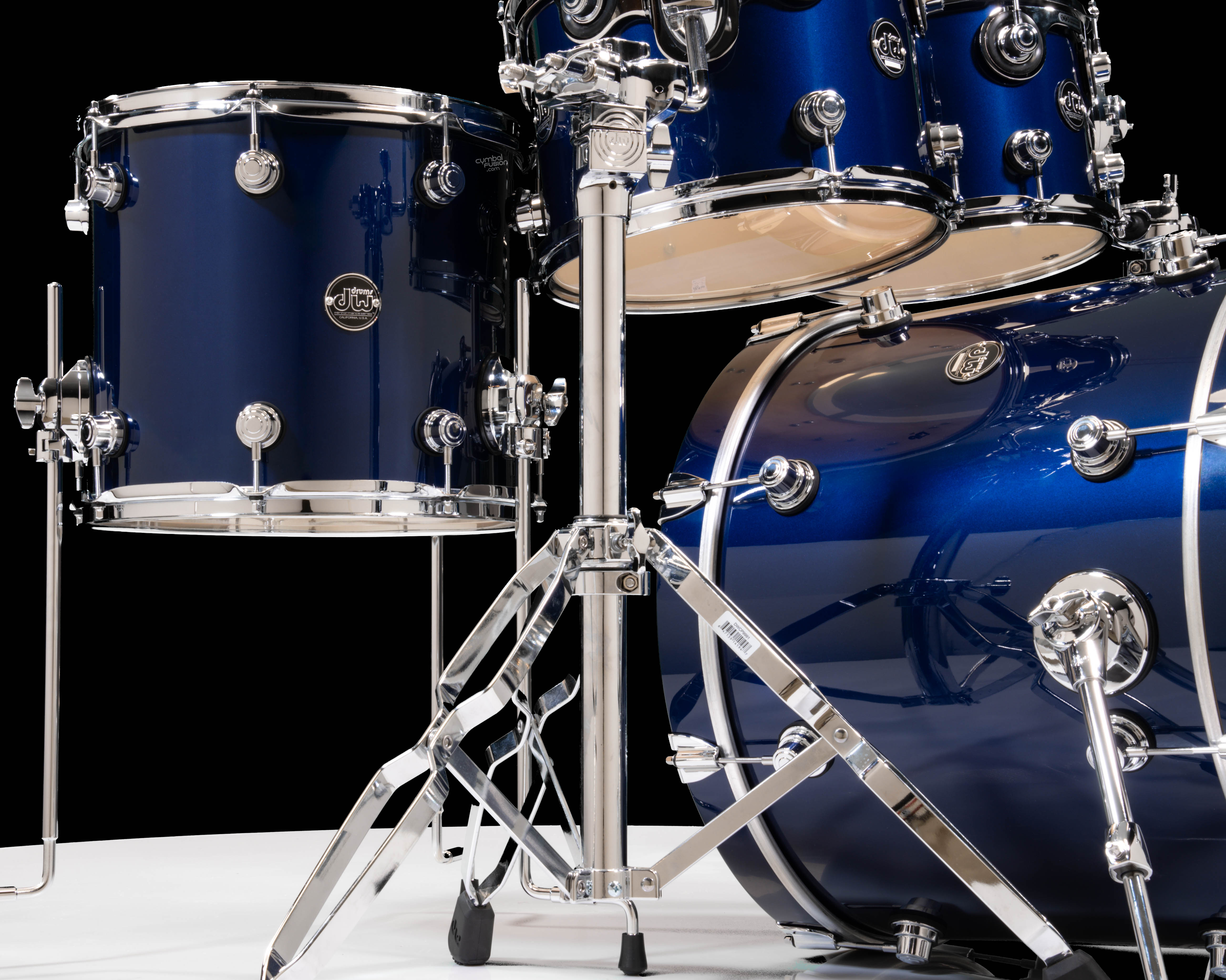 DW Performance Series 4pc Roadster Blue Metallic Lacquer - 10/12