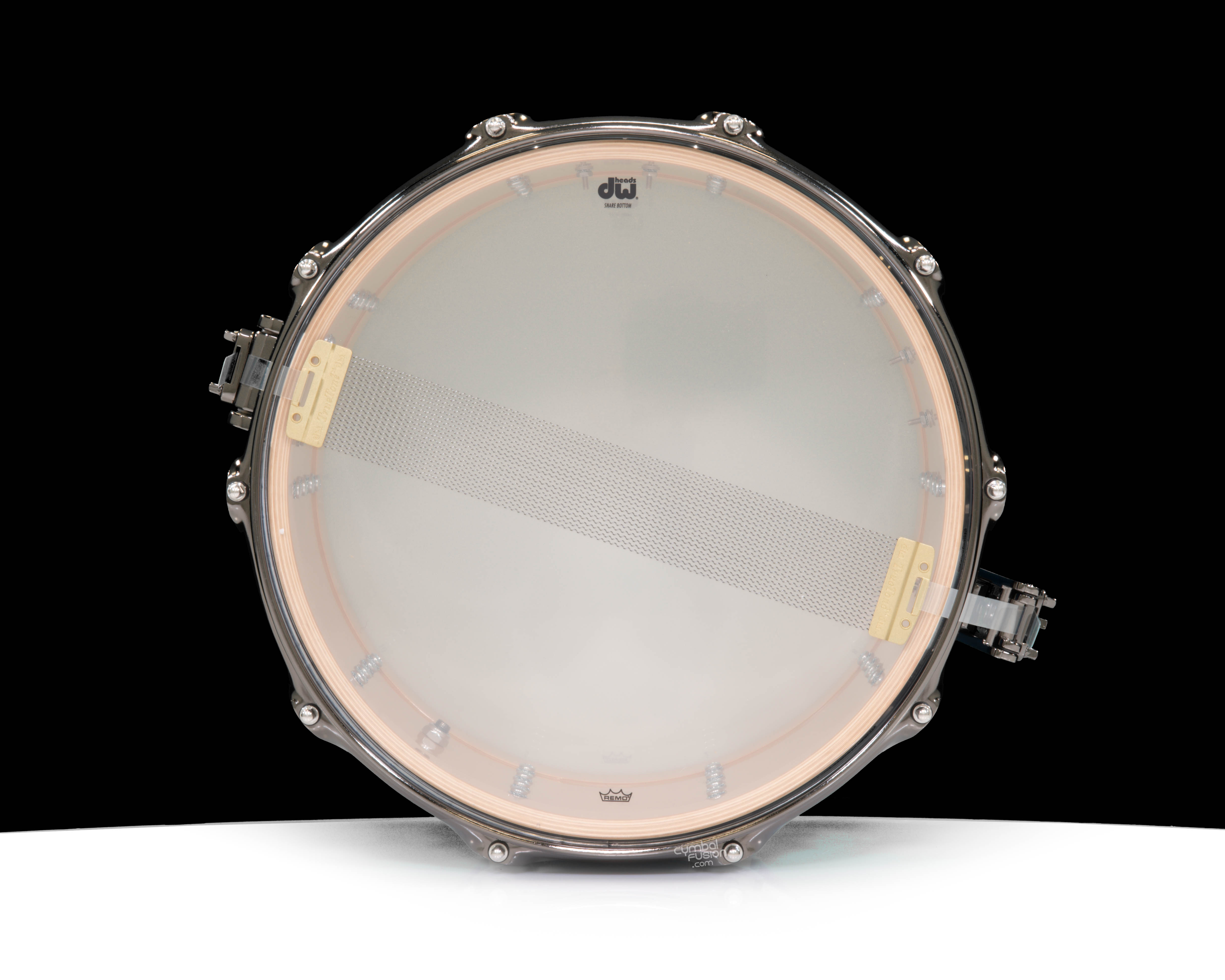 DW Collector's 8x14 SSC Maple Snare- Solid Neon Magenta