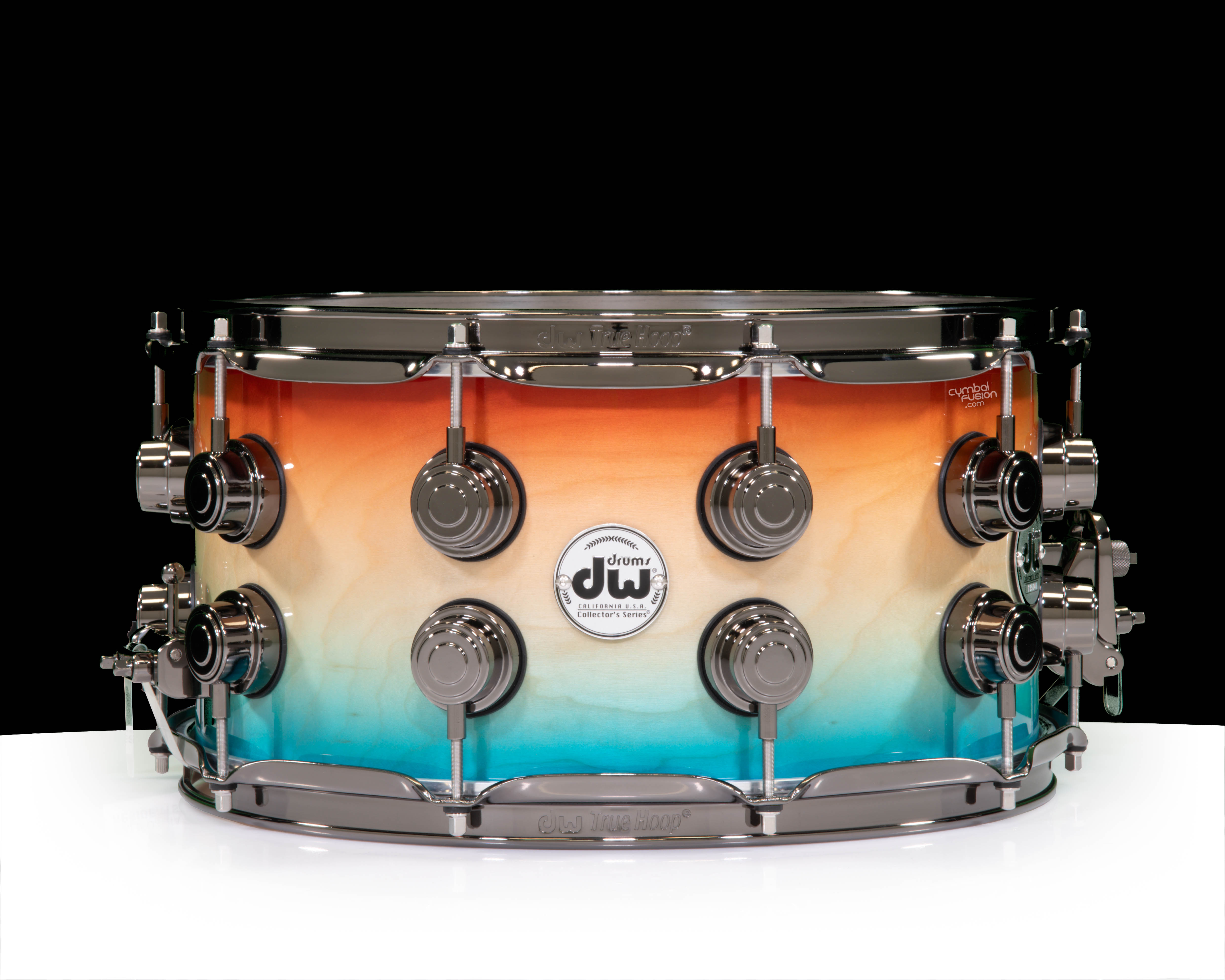 【sabo】DWE Blu-ray DW Collector's 8x14 Maple Snare - Electric to Pale Regal