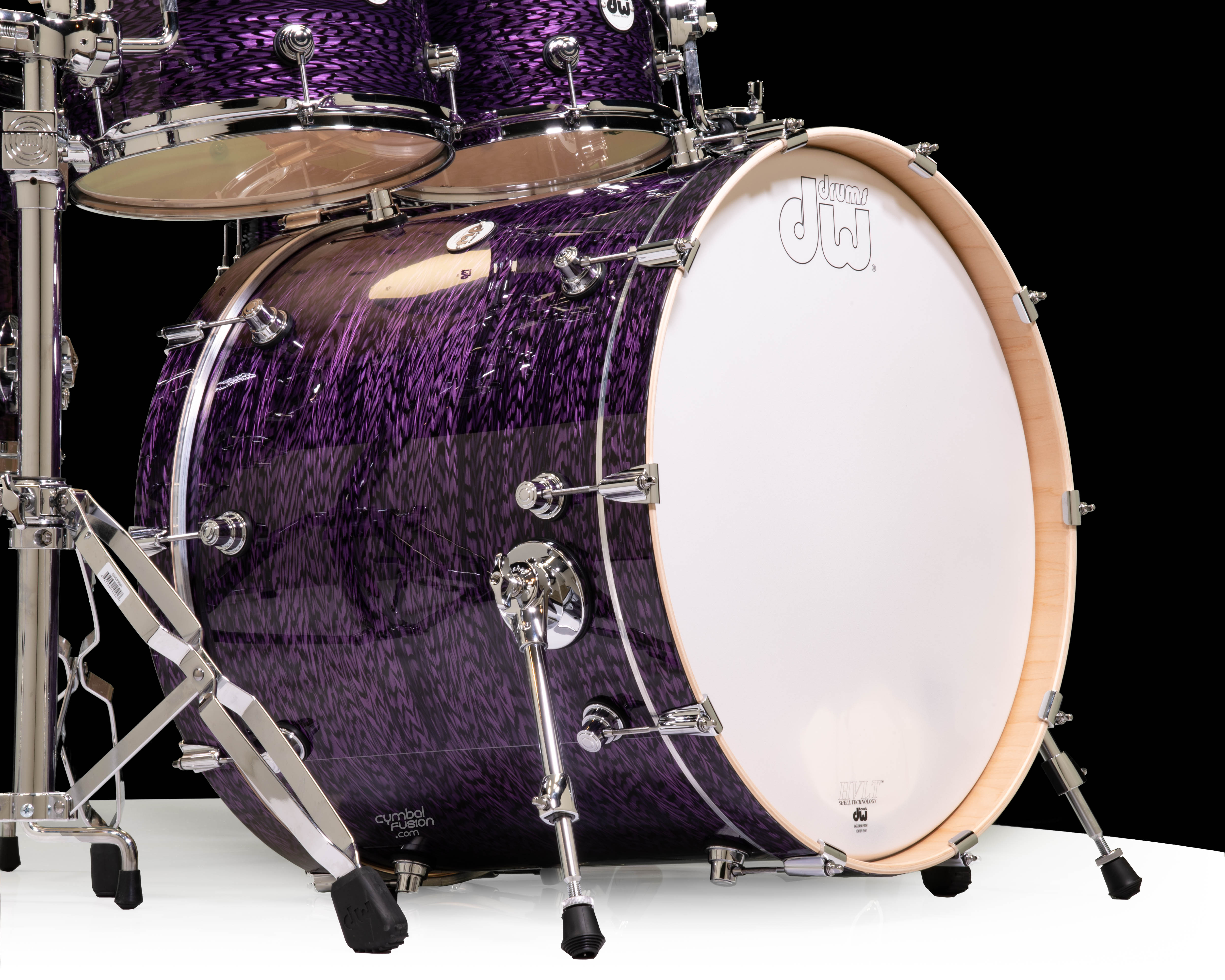 DW Design Series 6pc Shell Pack - Purple Onyx 8/10/12/16/22