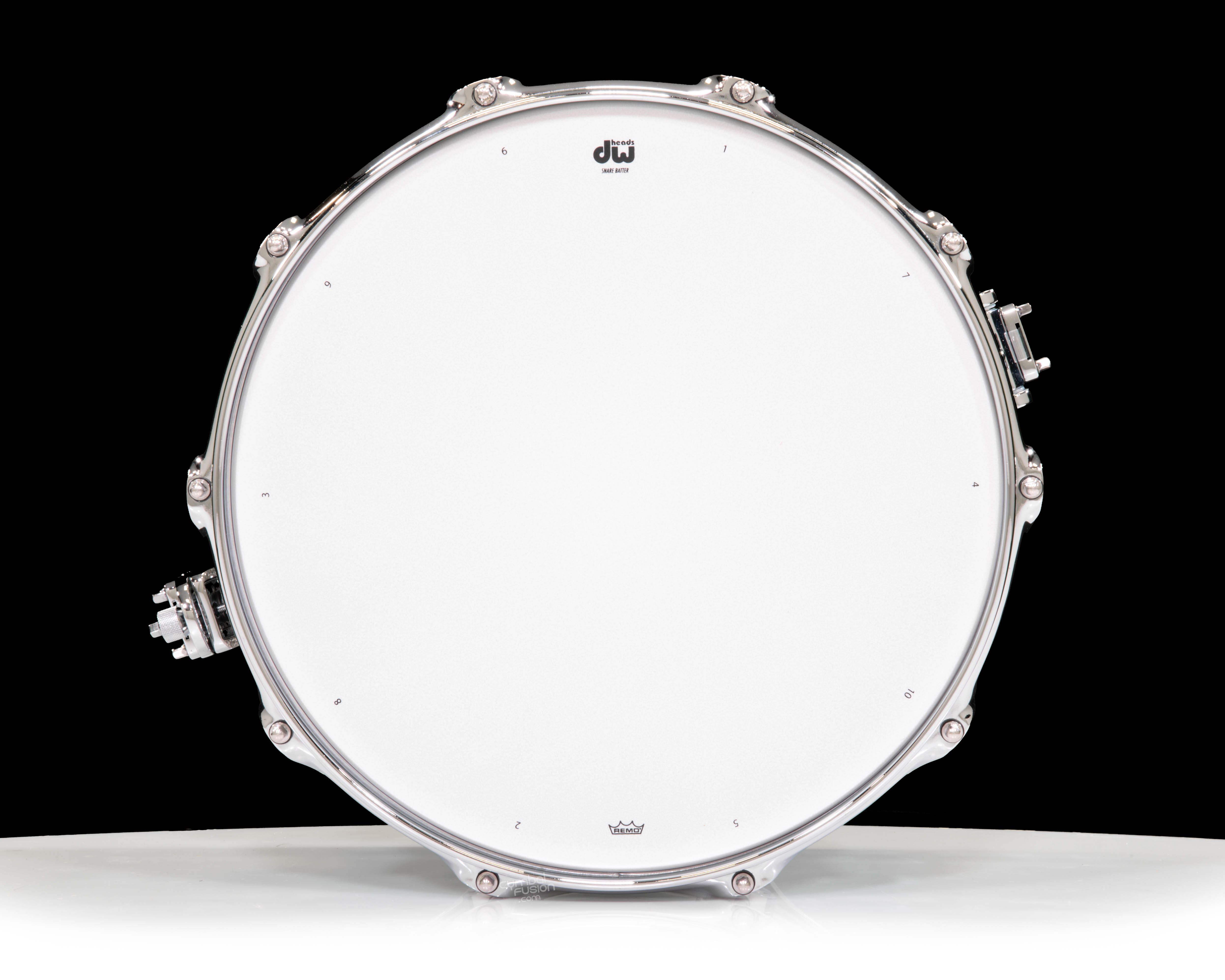 DW Collector's Series 7x14 Maple Edge Snare - Broken Glass w