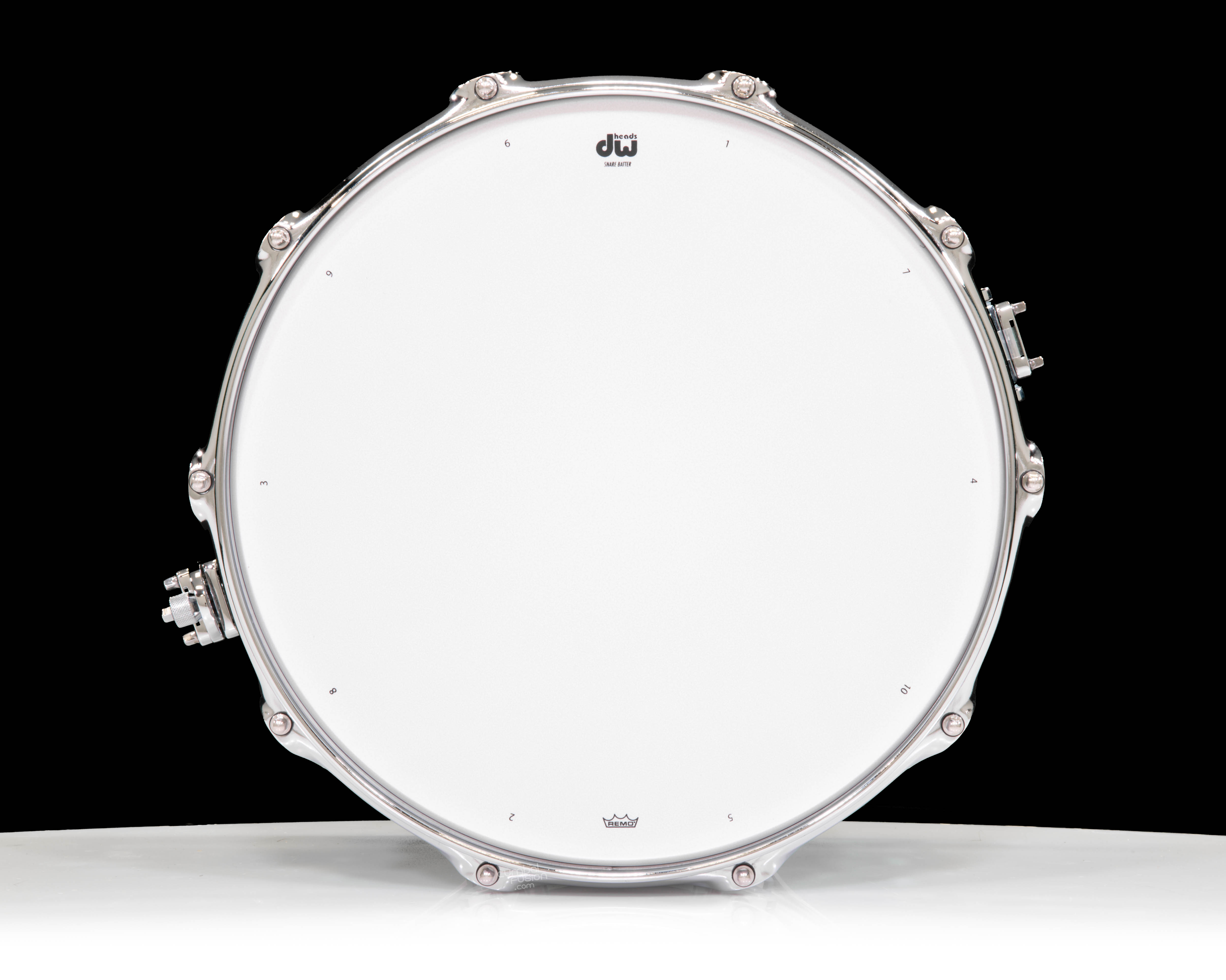 DW Collector's Series 8x14 Maple Edge Snare - Broken Glass w