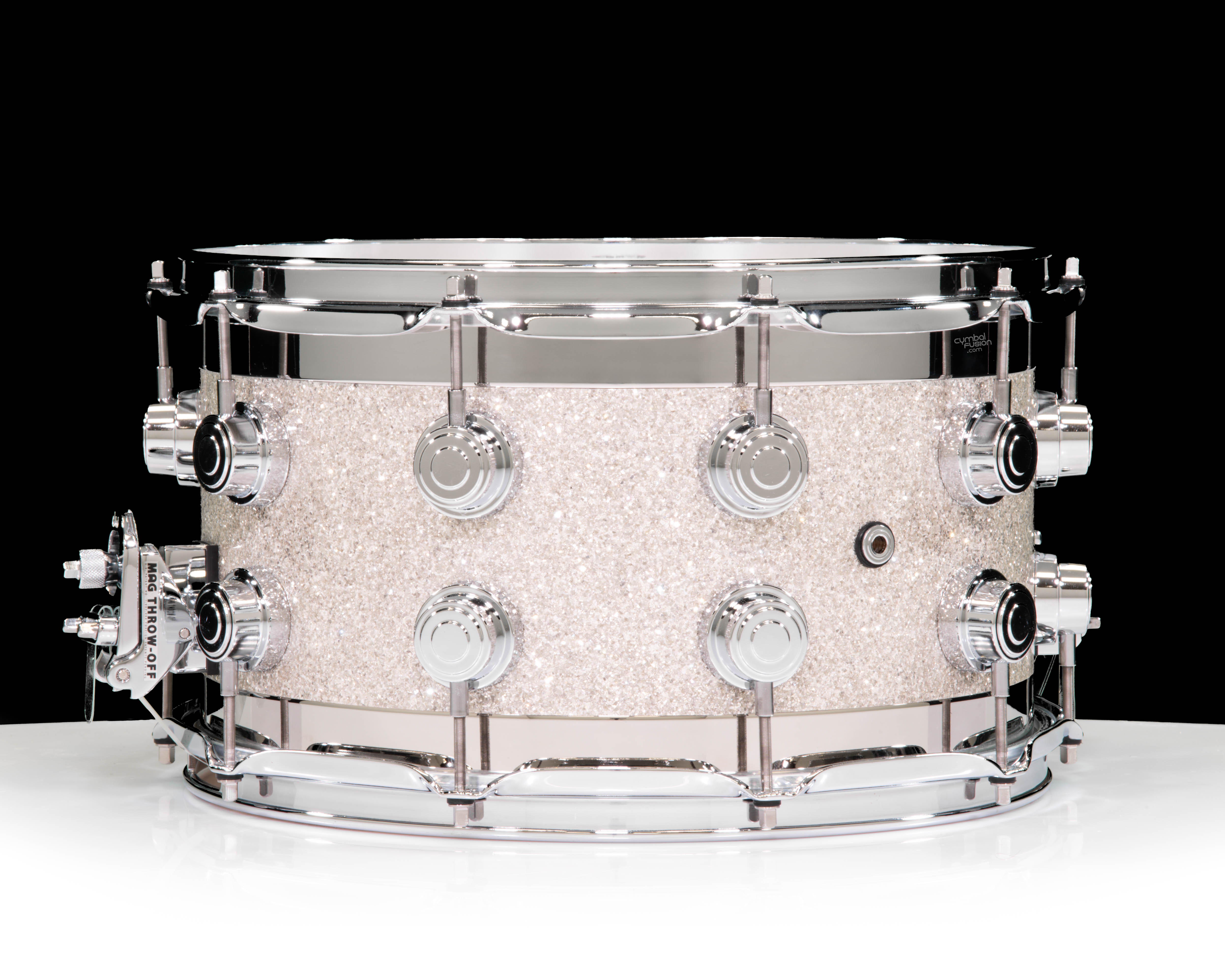 dw edge (14×5) DW 14 x 5 Collector's Series Top Edge Snare Drum with MAG