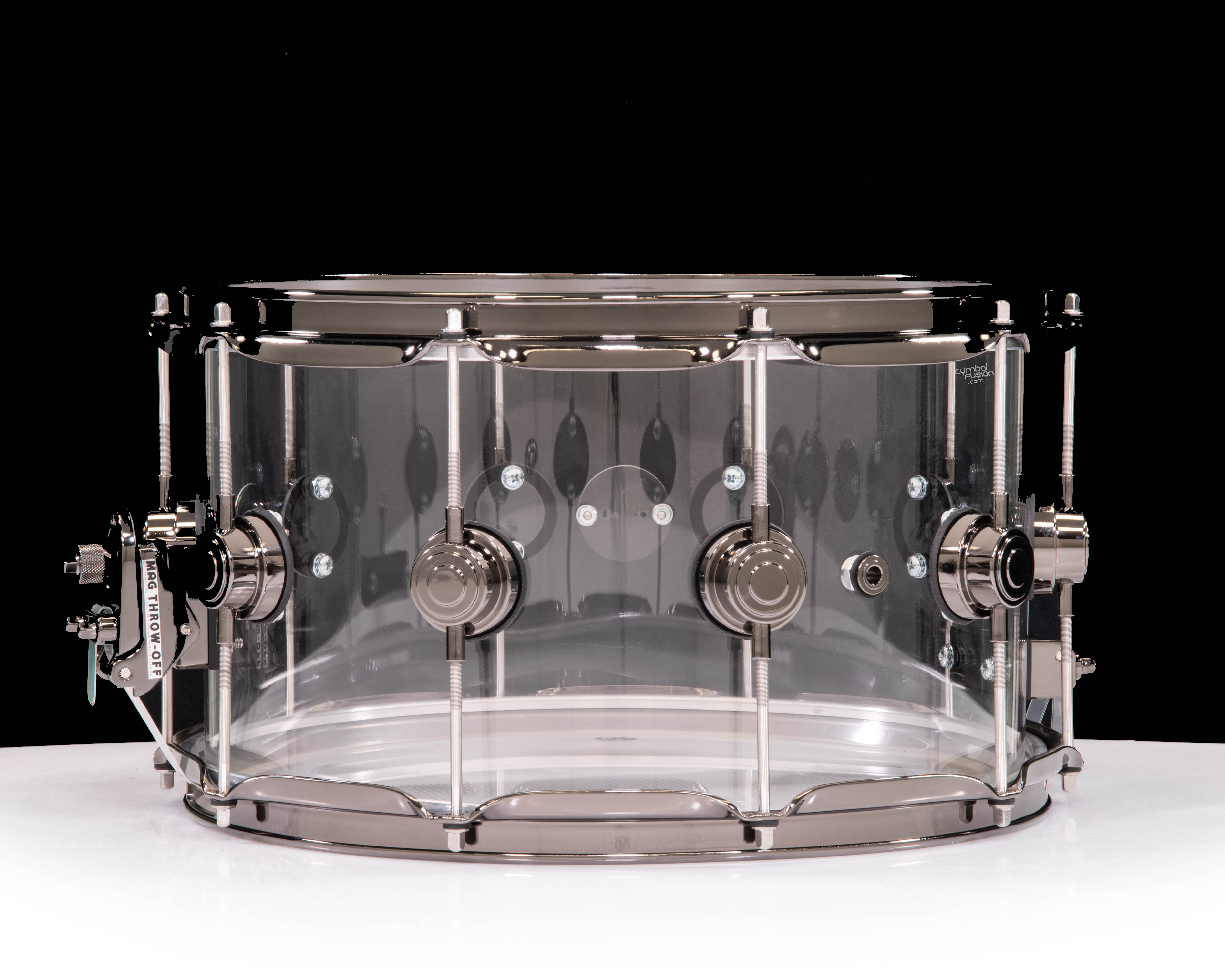 DW Collector's Cymbalfusion 20th Anniversary Acrylic 8x14 Snare