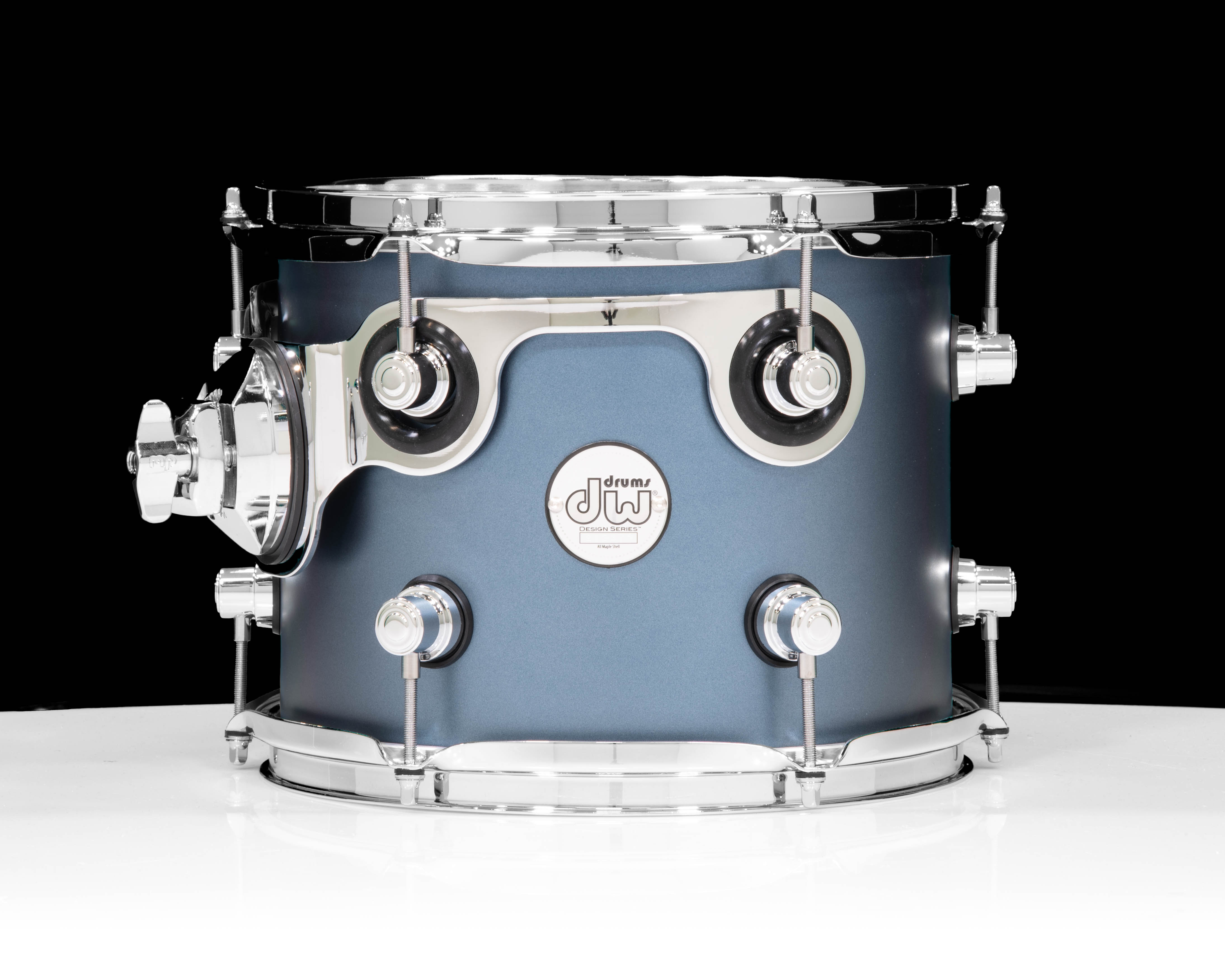 DW Design Series 8x10 Component Drum - Blue Slate