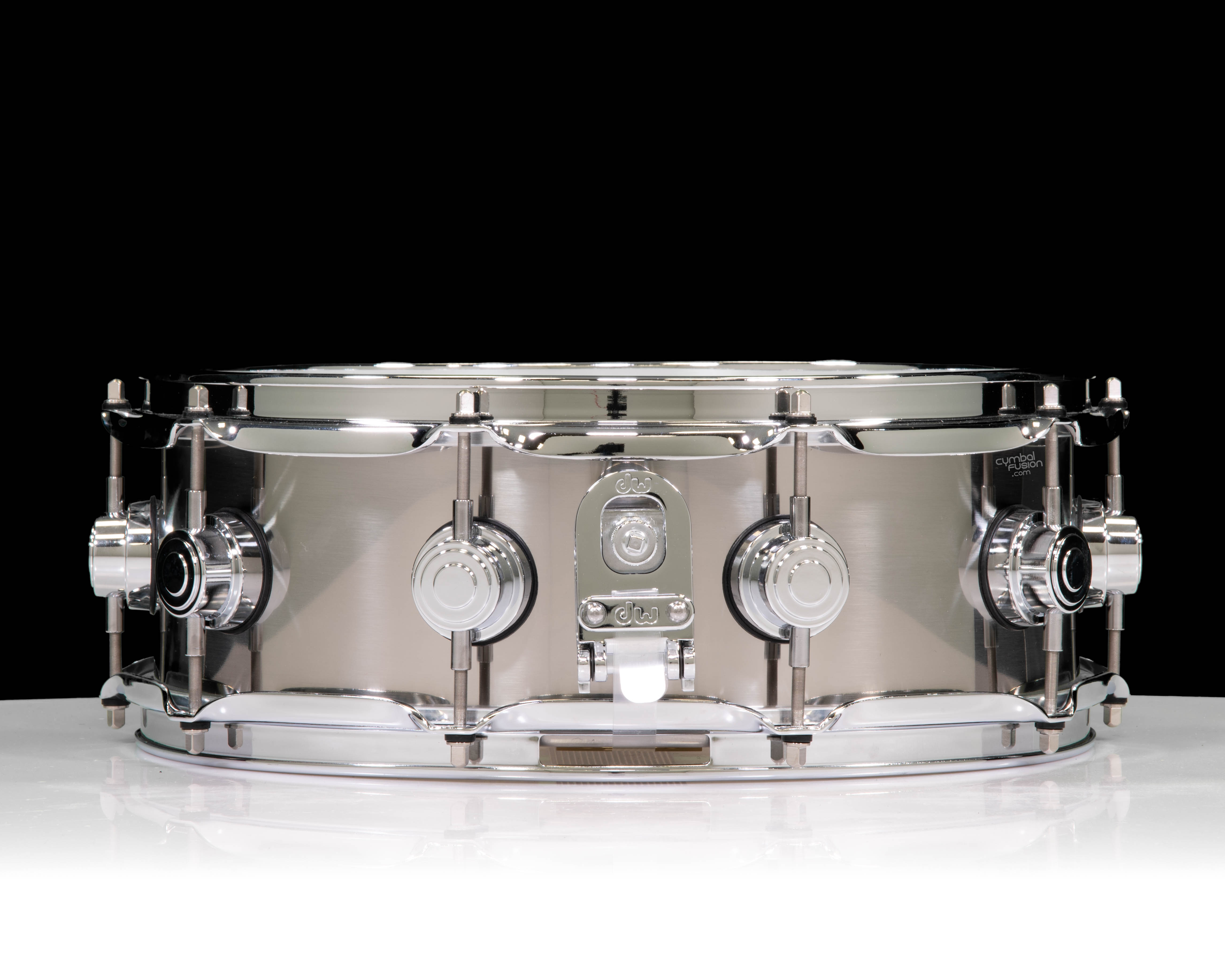 DW 4.5x14 Stainless Steel Snare Drum (New Orleans Jazz Fest Used)