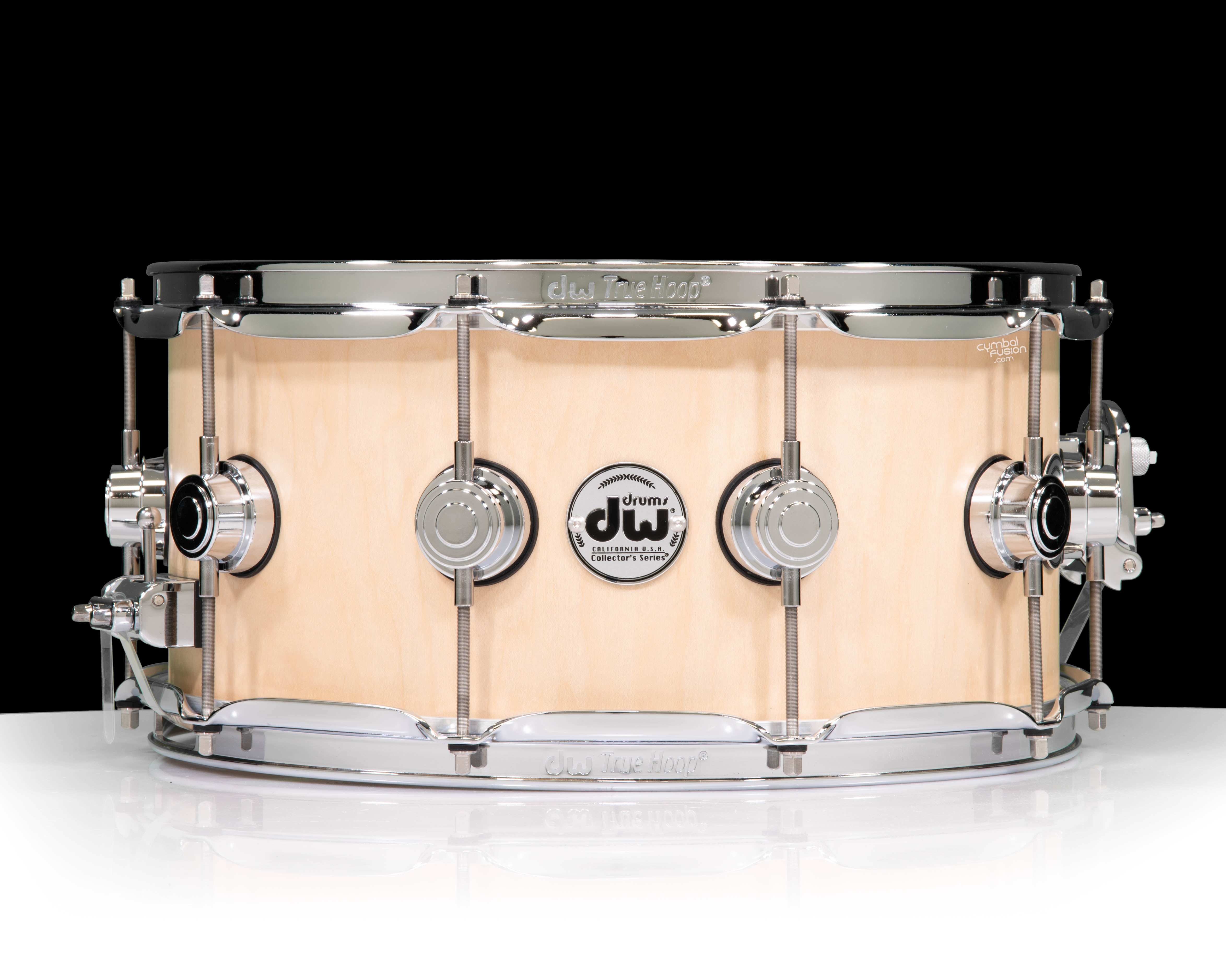 キリット DW Collector's Maple Snare w/ Zikit 333 Natural Satin Oil