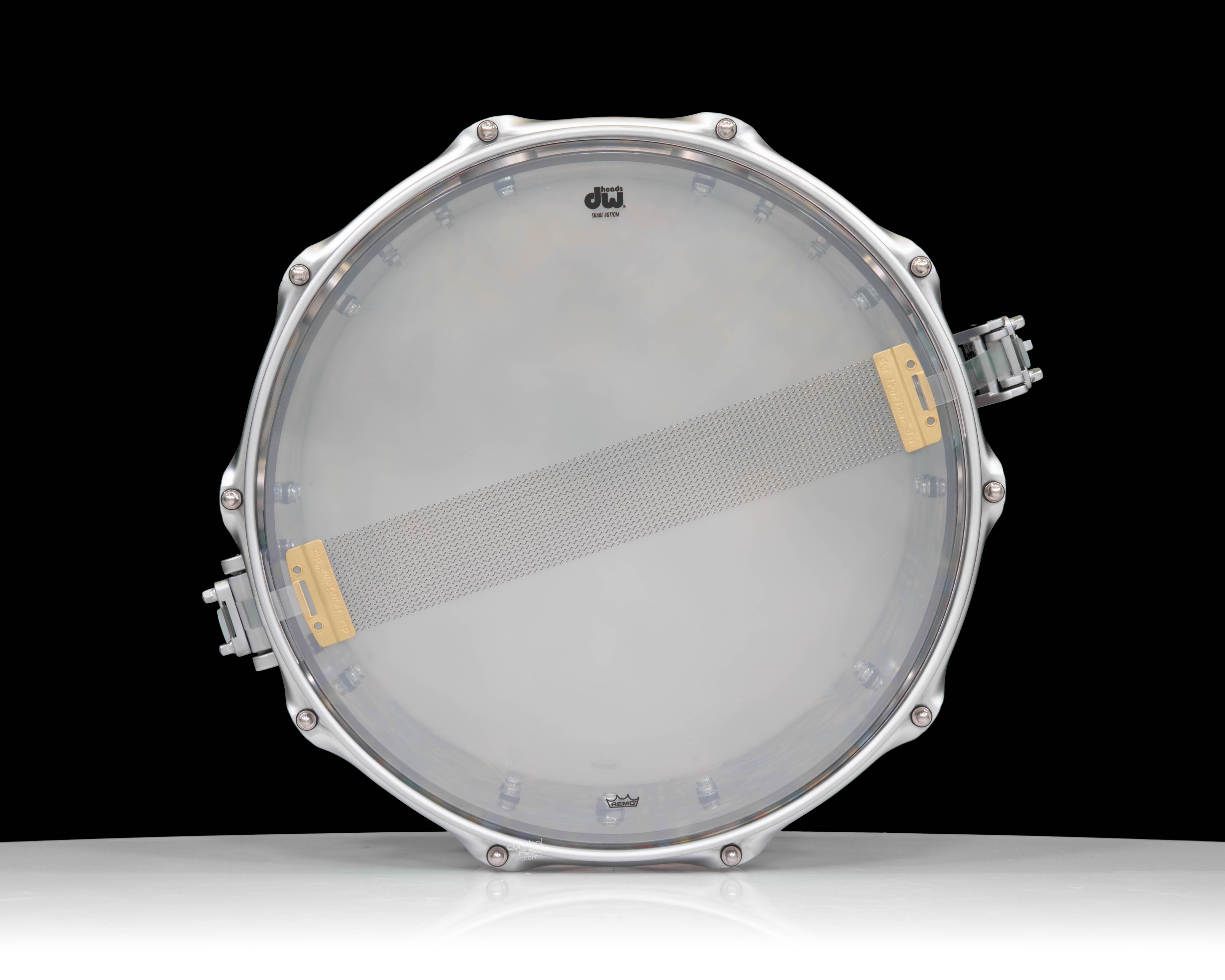 DW Collector's Stained Glass Galaxy Acrylic 8x14 Snare - Satin Chrome