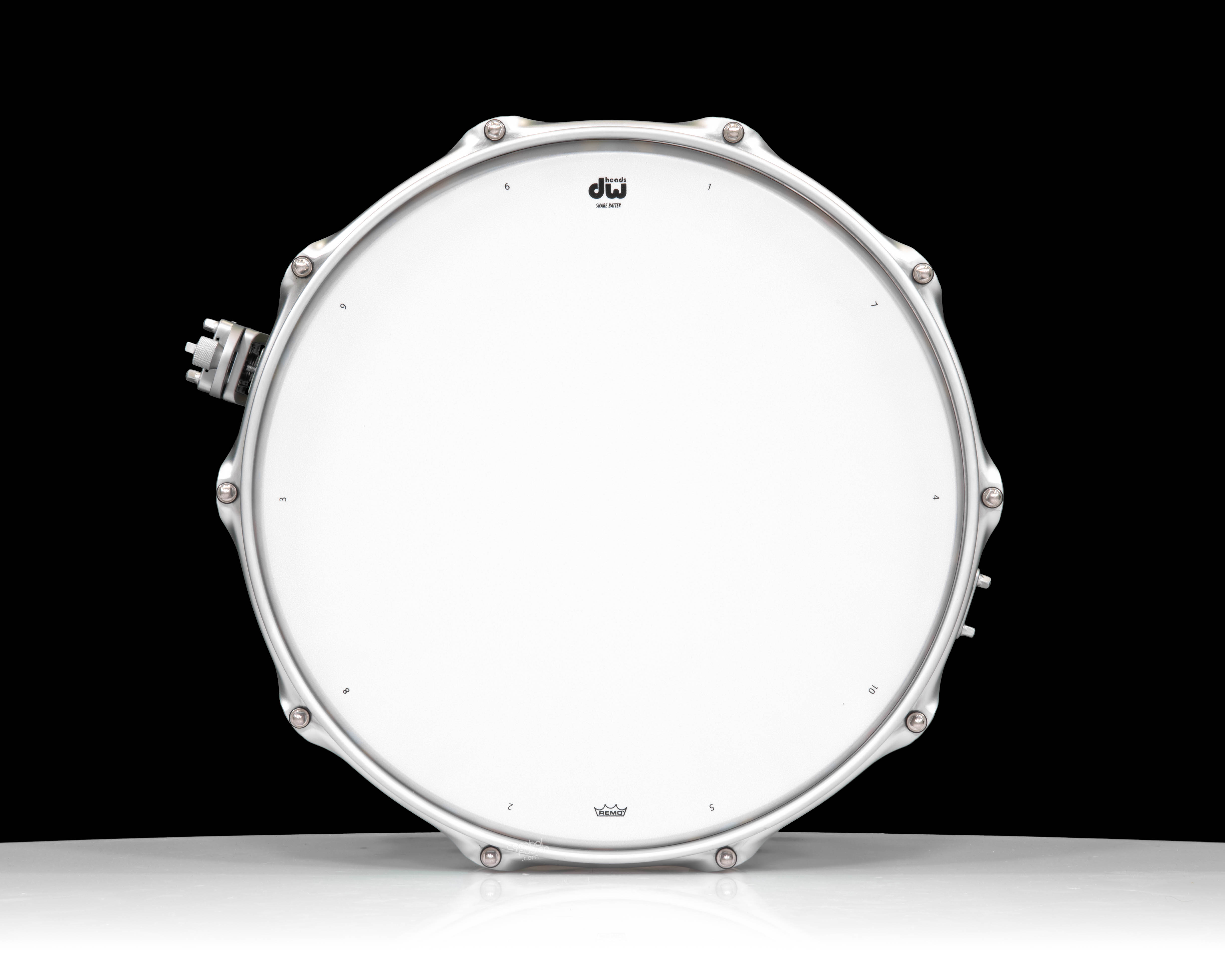 DW Collector's Stained Glass Galaxy Acrylic 8x14 Snare - Satin Chrome