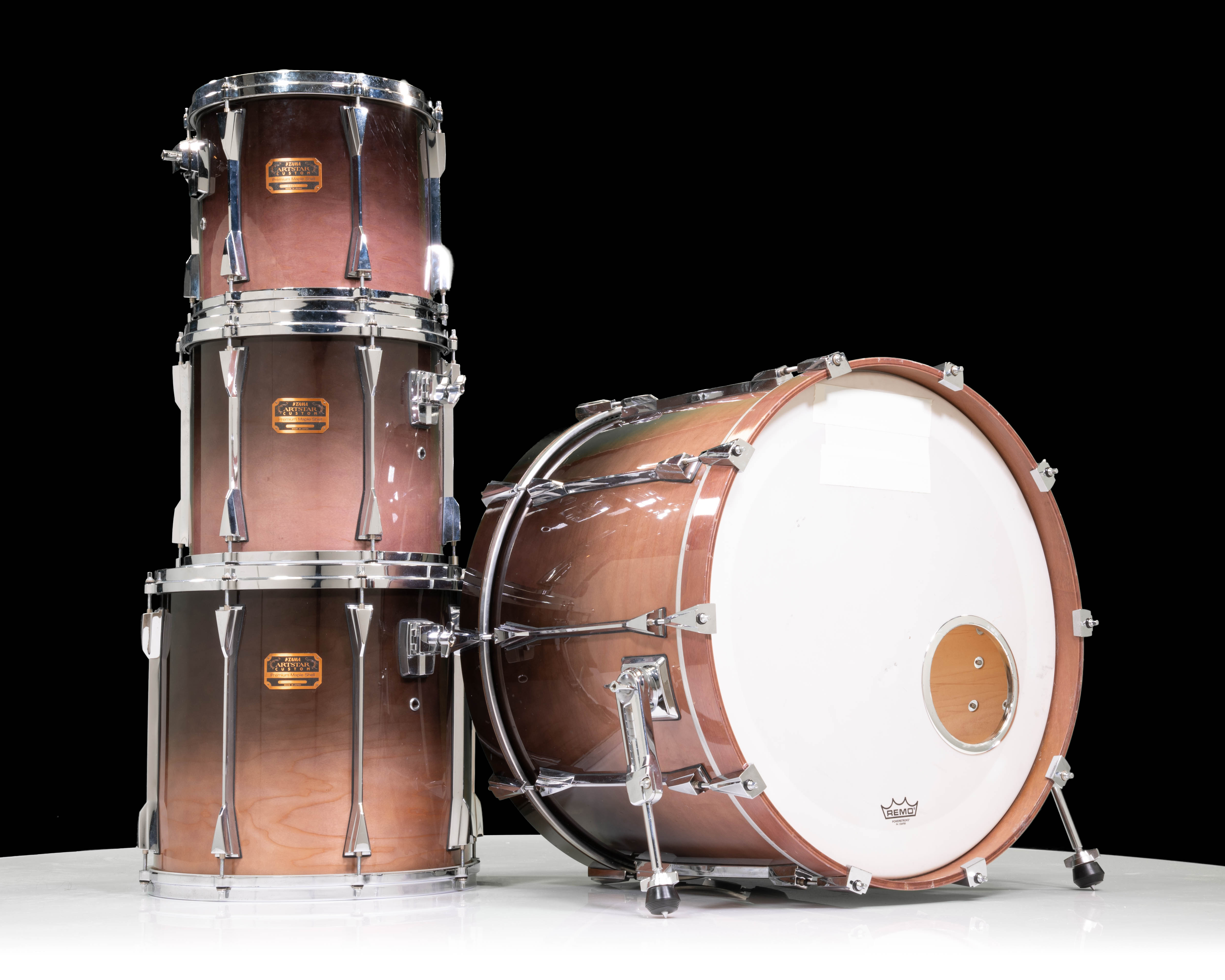 Tama Artstar Custom Maple with a Smoky Lavender finish.