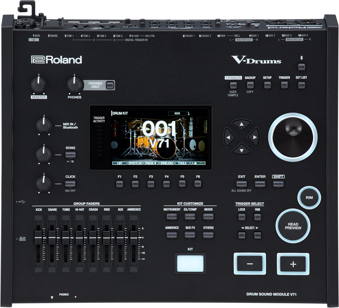 Roland TD-6V パーカッションサウンドモジュール V-Drums Roland TD-6V V-Drum Percussion Sound Module | eBay