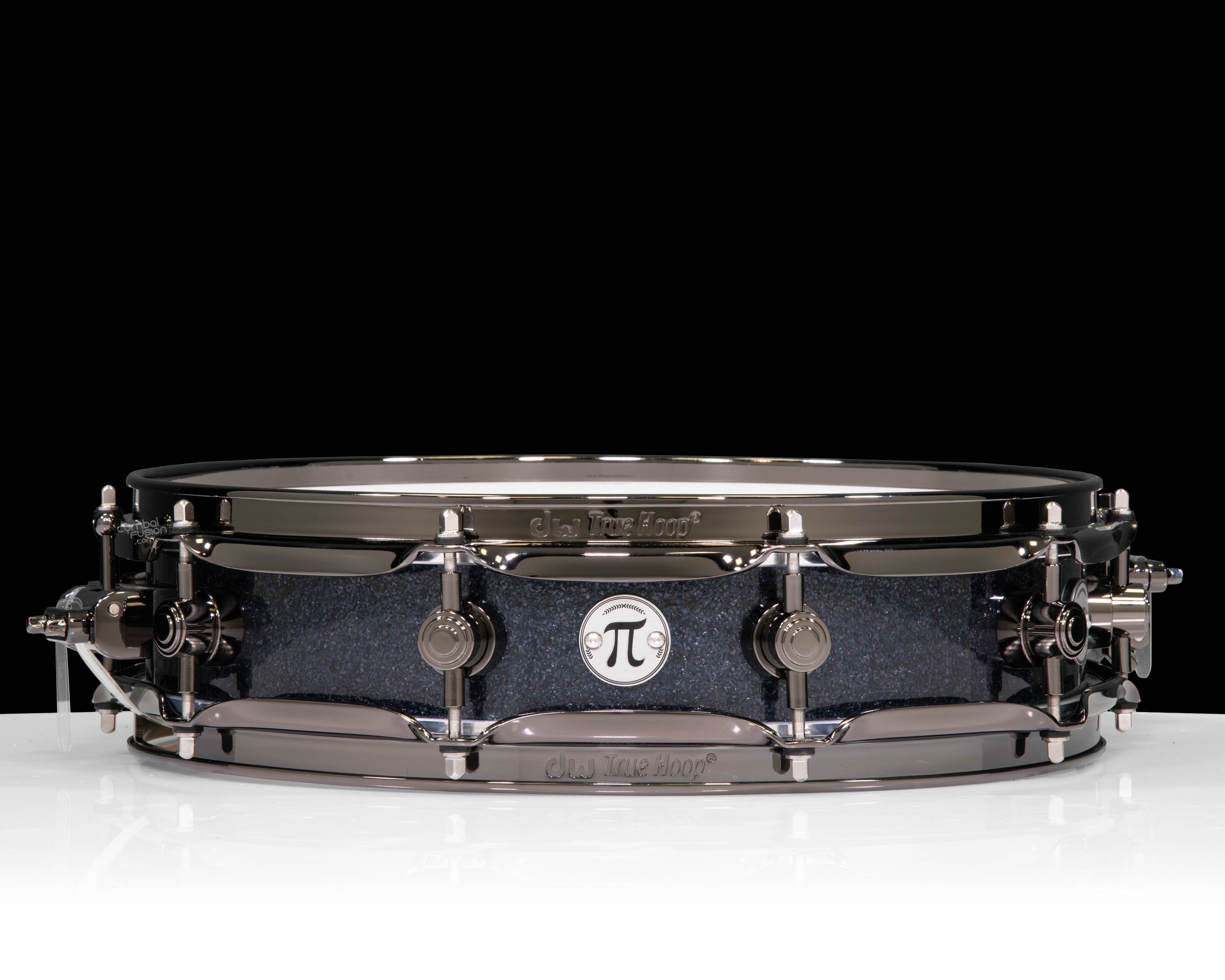 DW Collector's SSC Maple 3.14x14 Pi Snare - Gun Metal Glass w