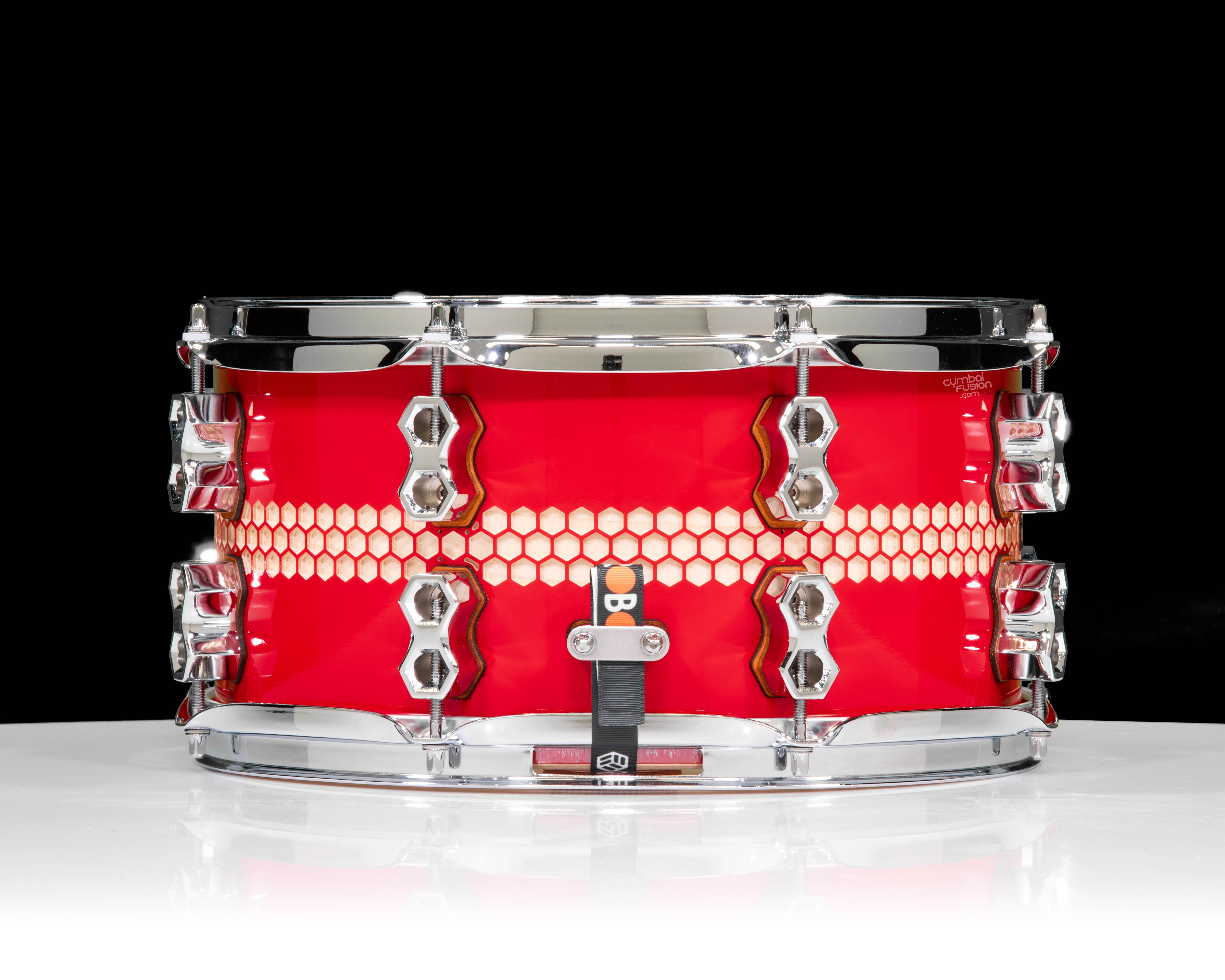 Robot Drum Co. Hive Stripe Series – 13x7 Maple/Gum Snare