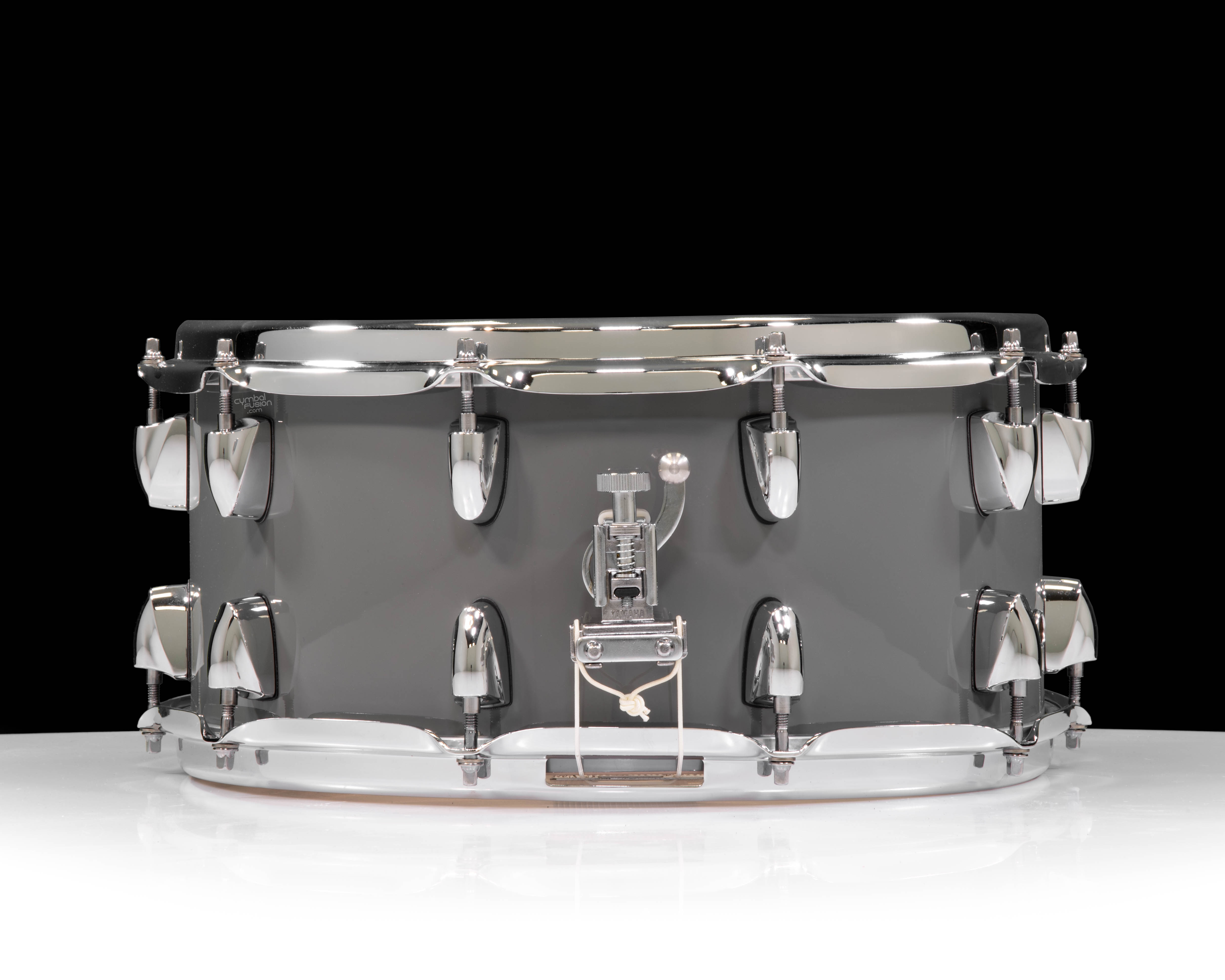 Snare Custom 6インチ Yamaha Tour Custom Snare 14x6.5 - High-Gloss Gray - CymbalFusion.com