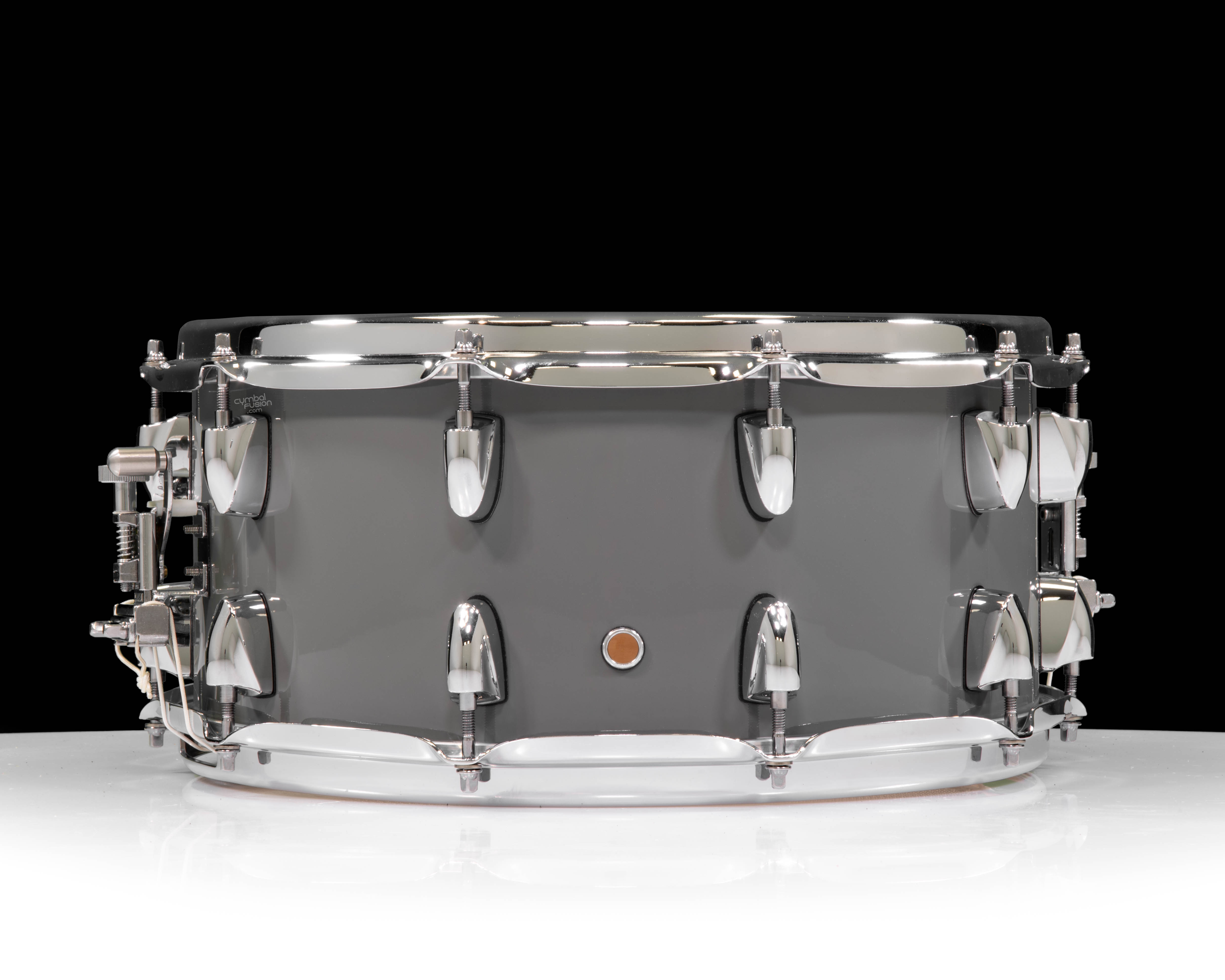 Yamaha Tour Custom Snare 14x6.5 - High-Gloss Gray - CymbalFusion.com