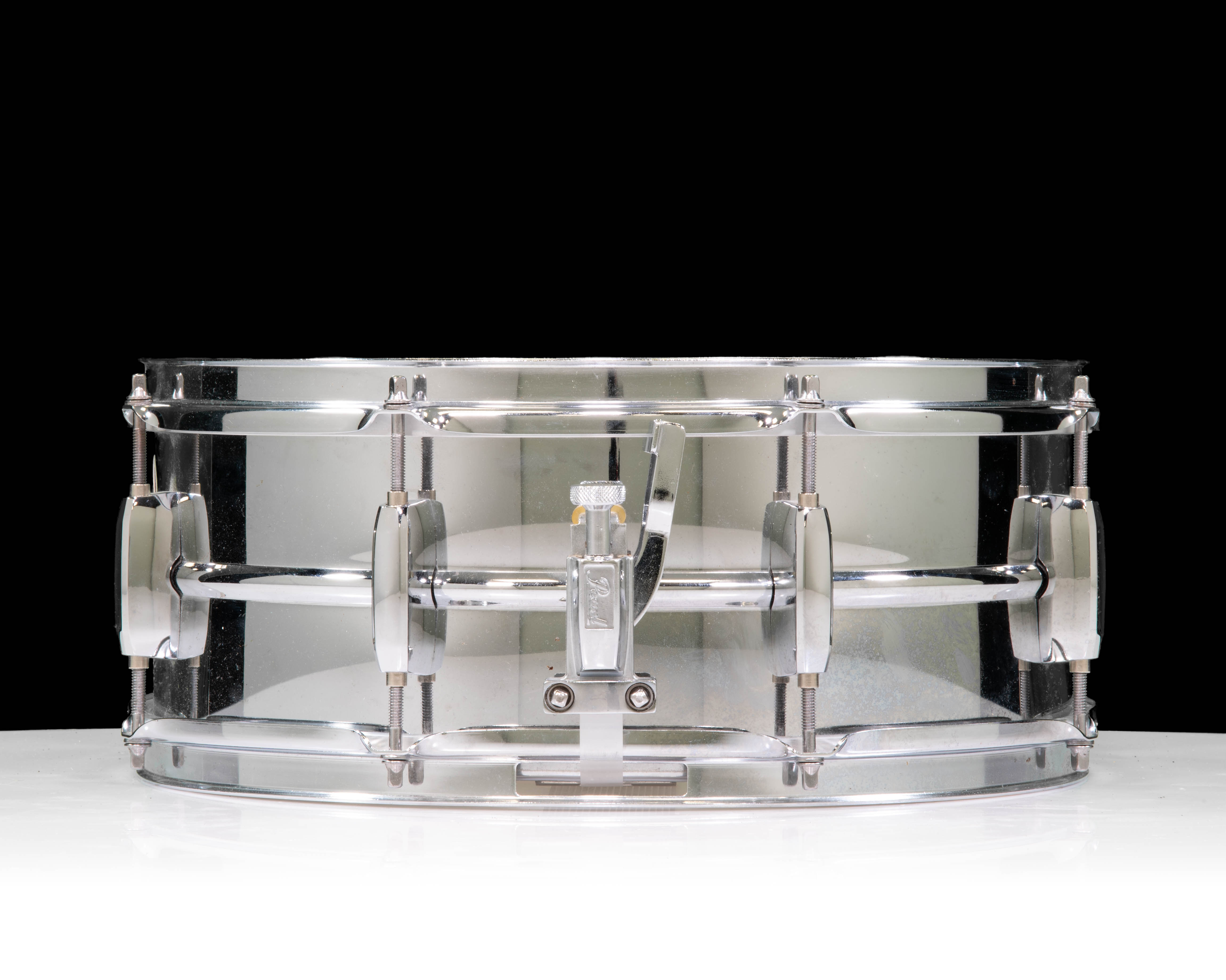 Pearl Mirror Chrome Steel Shell Snare Drum 14