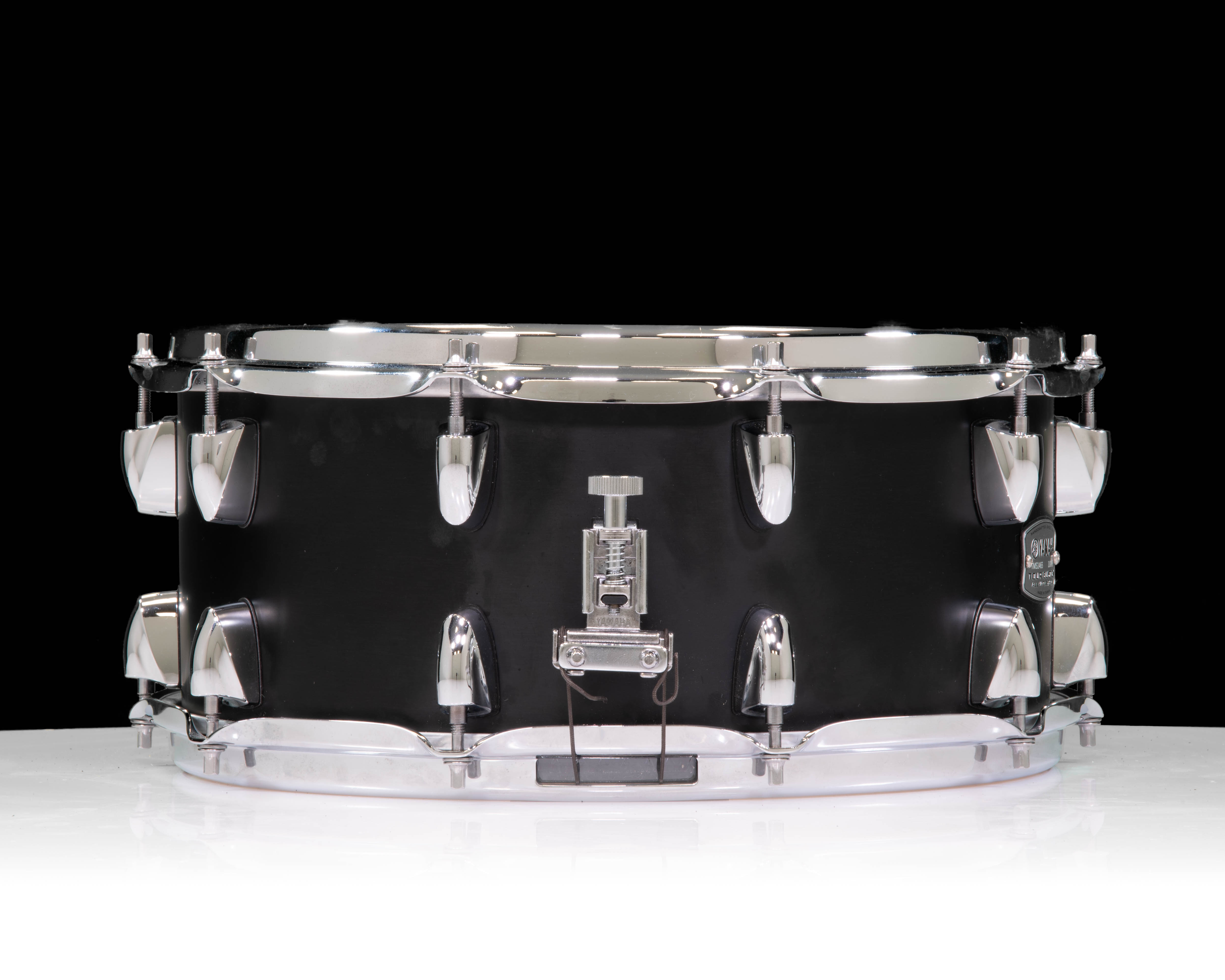 Used Yamaha Tour Custom 14x6.5 Snare Drum - Licorice Satin
