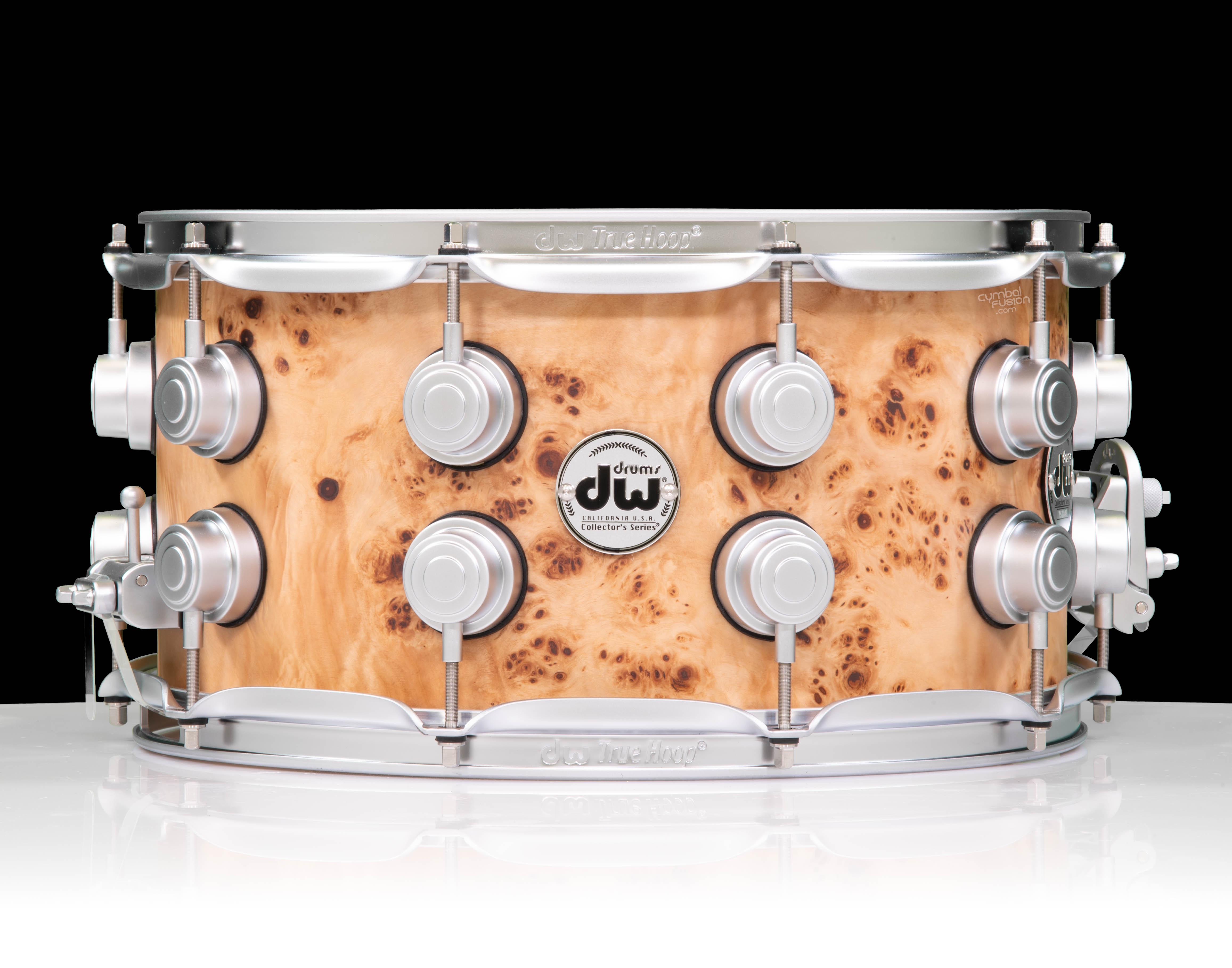 DW Collector's Mapa Burl 7x14 Snare – SSC Maple | CymbalFusion.com