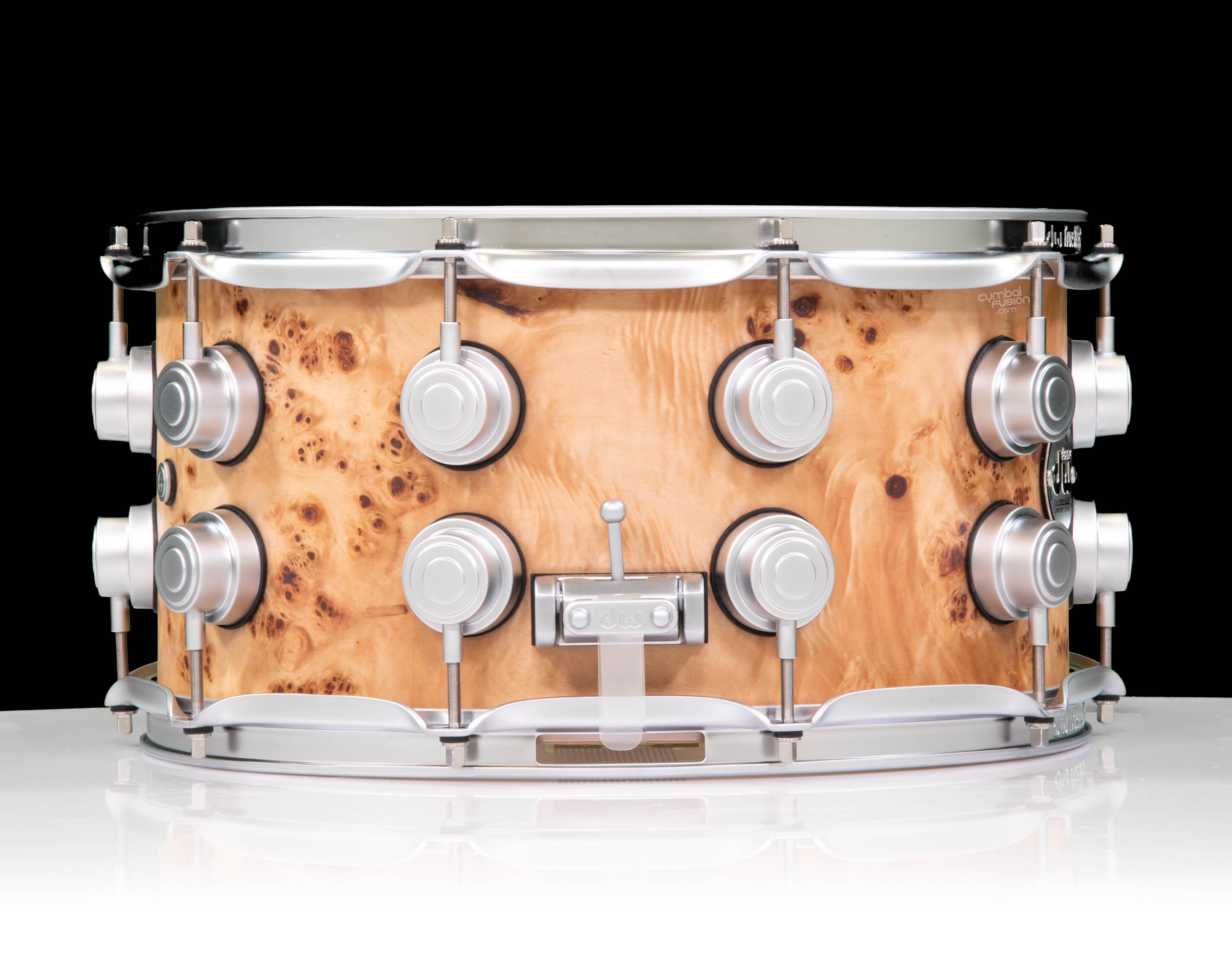 DW Collector's Mapa Burl 7x14 Snare – SSC Maple | CymbalFusion.com